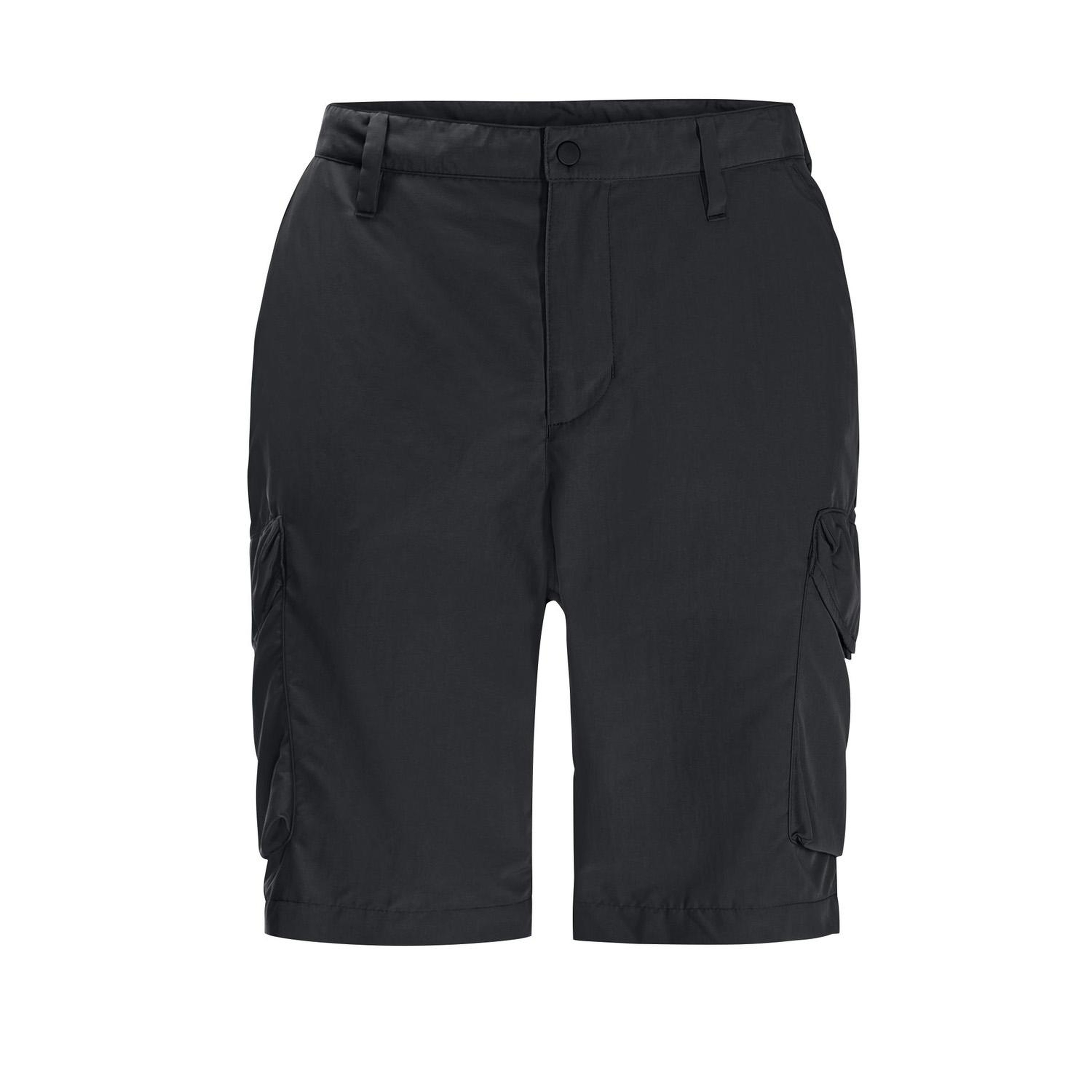 Jack Wolfskin Kalahari Cargo Erkek Gri Şort
