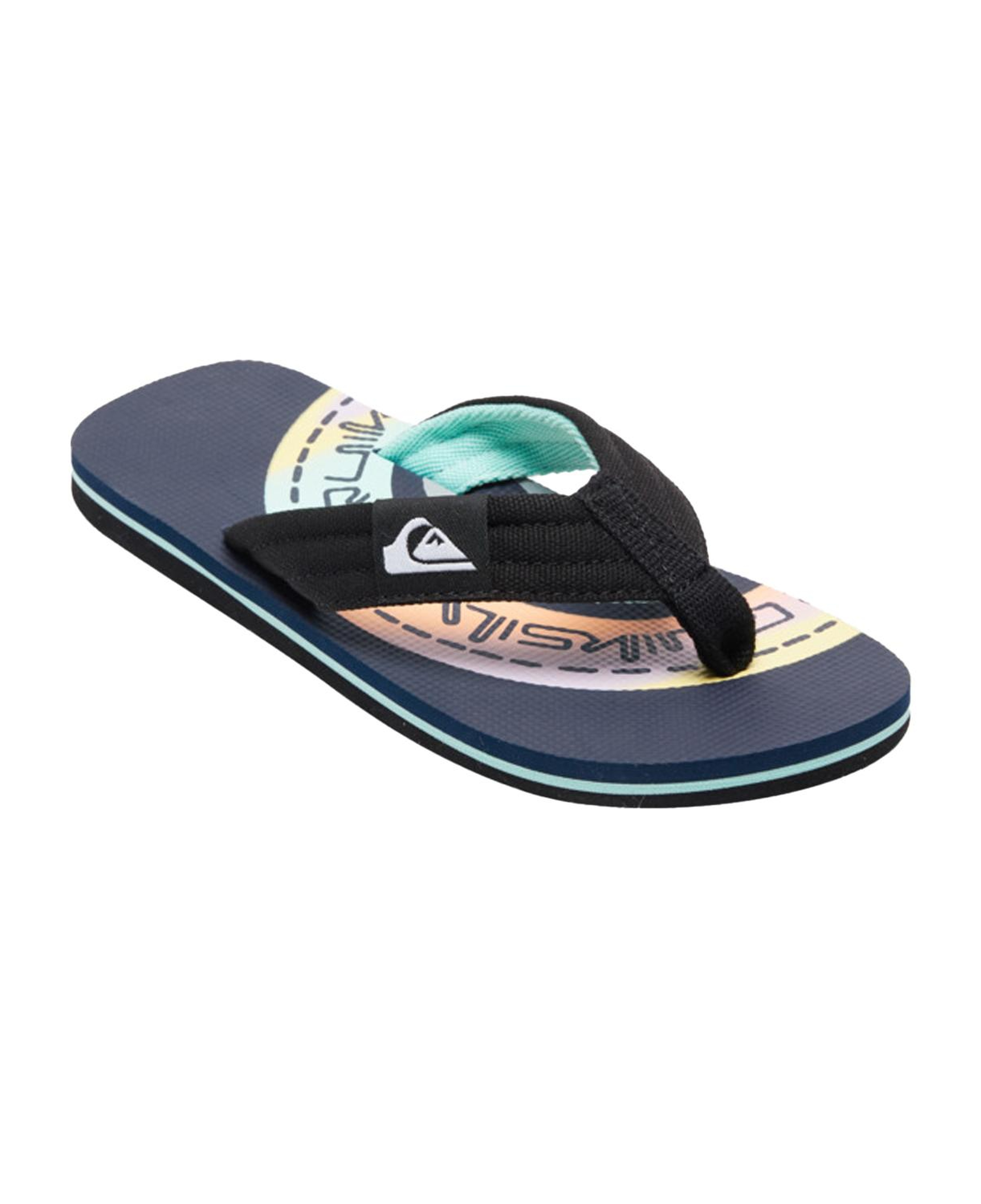 Quiksilver Molokai Layback II Youth Erkek Çocuk Mavi Terlik