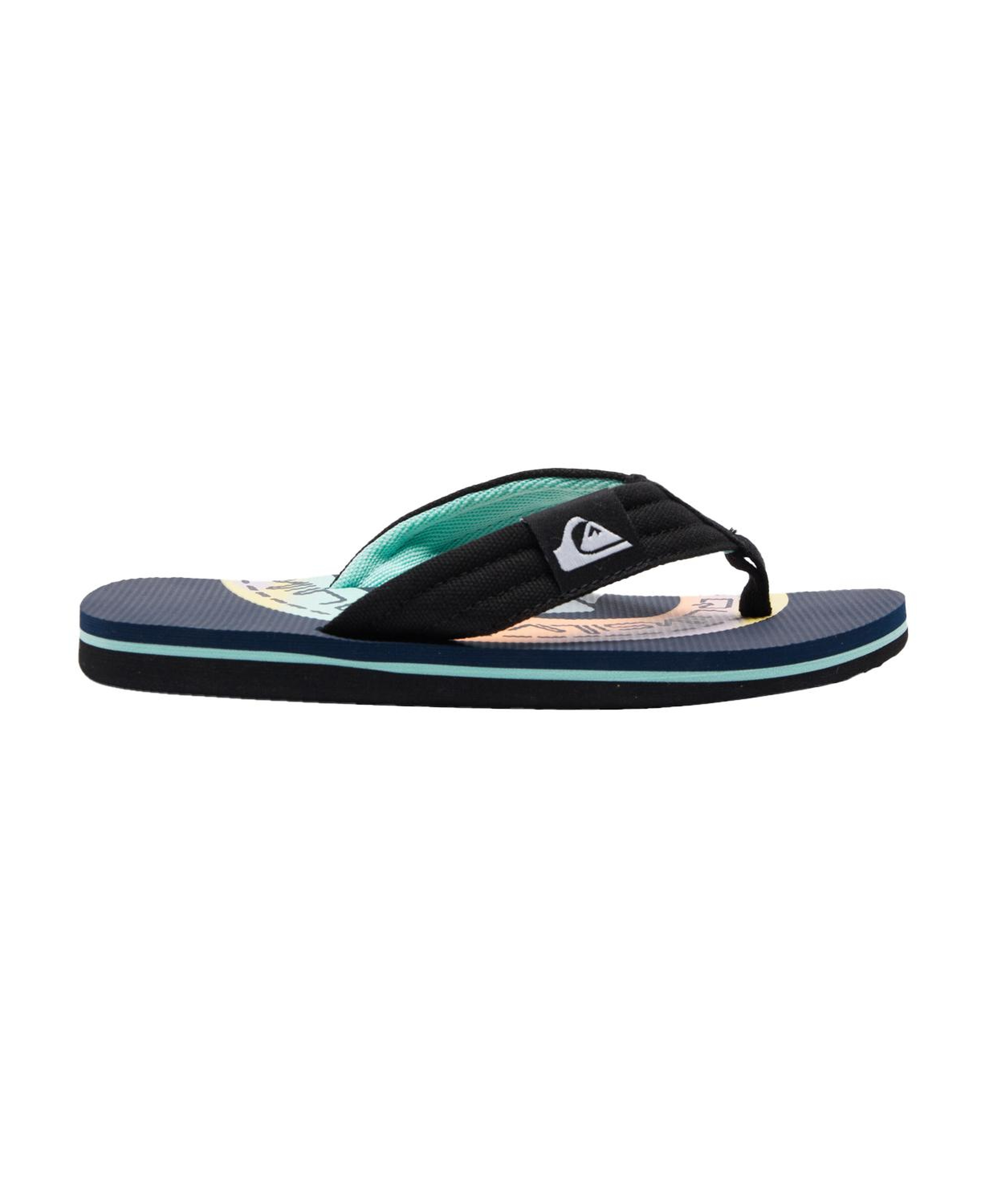 Quiksilver Molokai Layback II Youth Erkek Çocuk Mavi Terlik