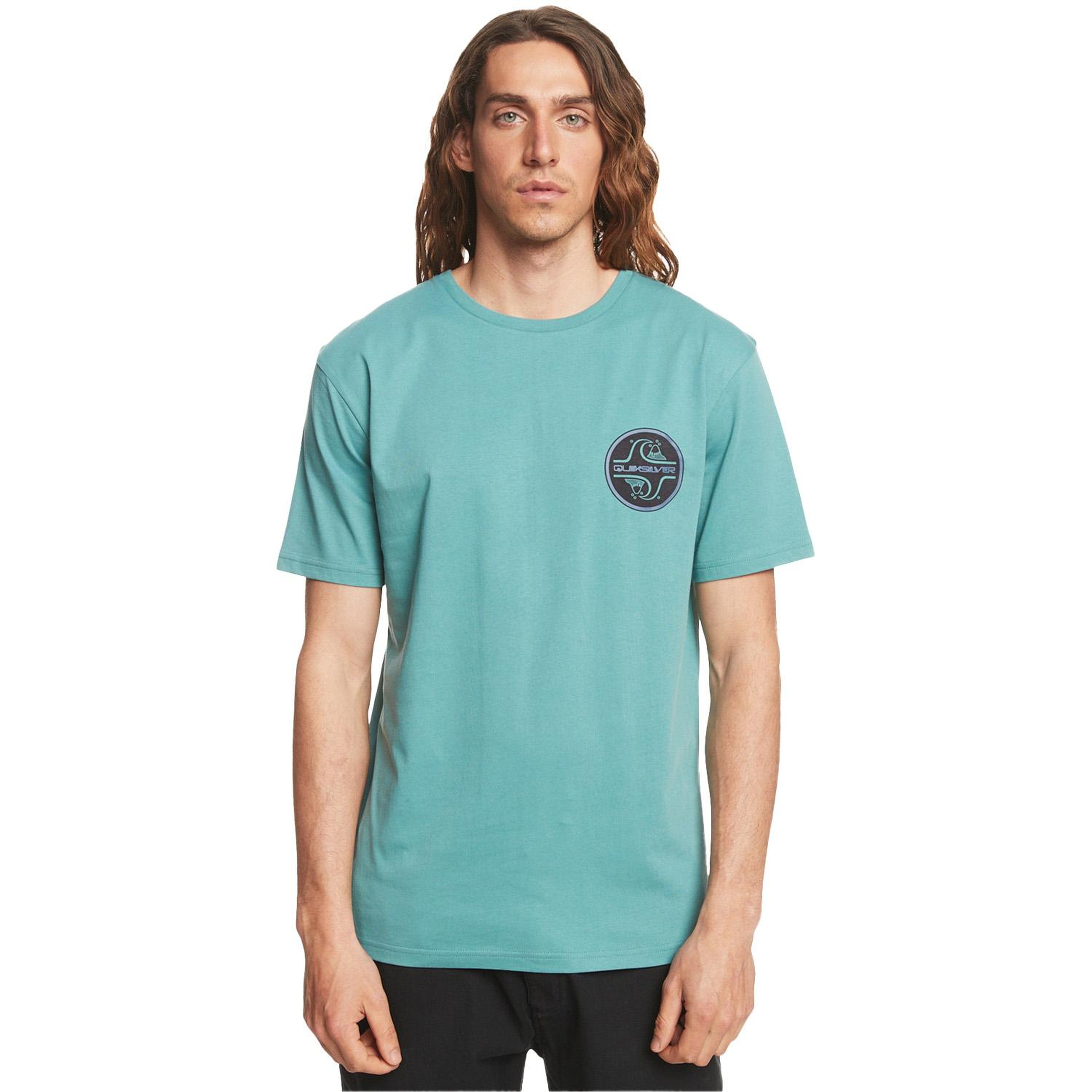 Quiksilver Corebubble Erkek Mavi Tişört