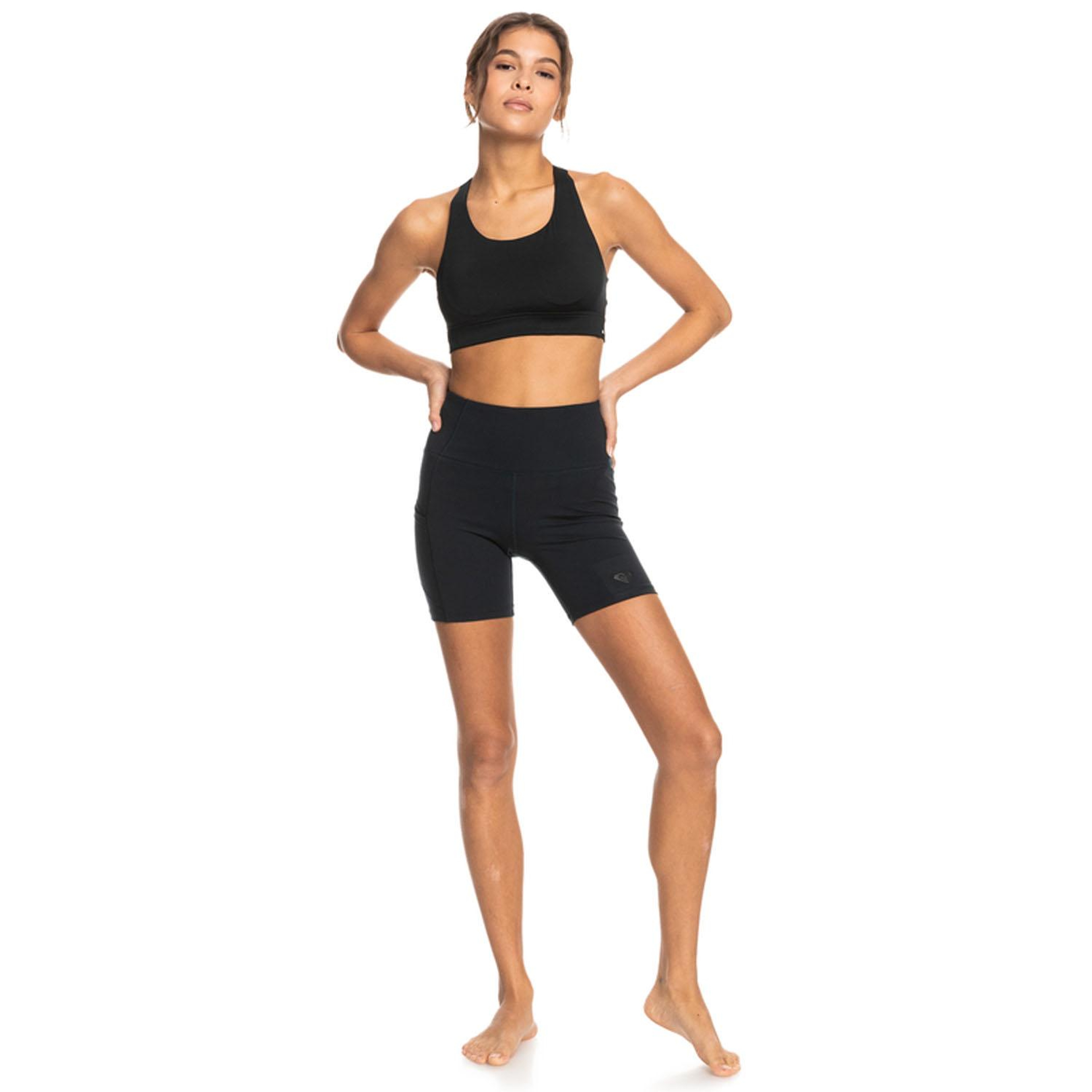 Roxy Bold Moves Bra Tops Kadın Siyah Fitness Bra