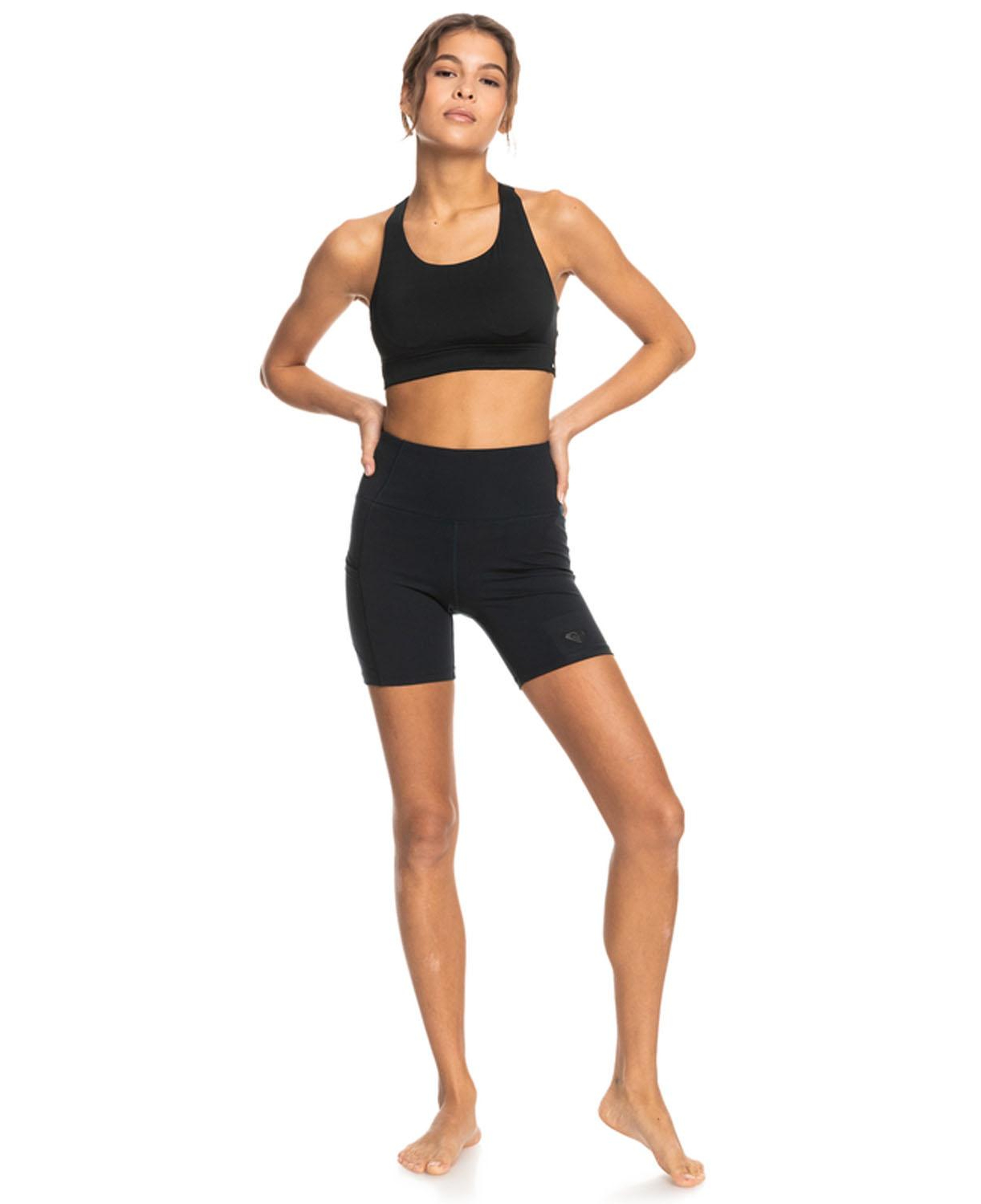 Roxy Bold Moves Bra Tops Kadın Siyah Fitness Bra