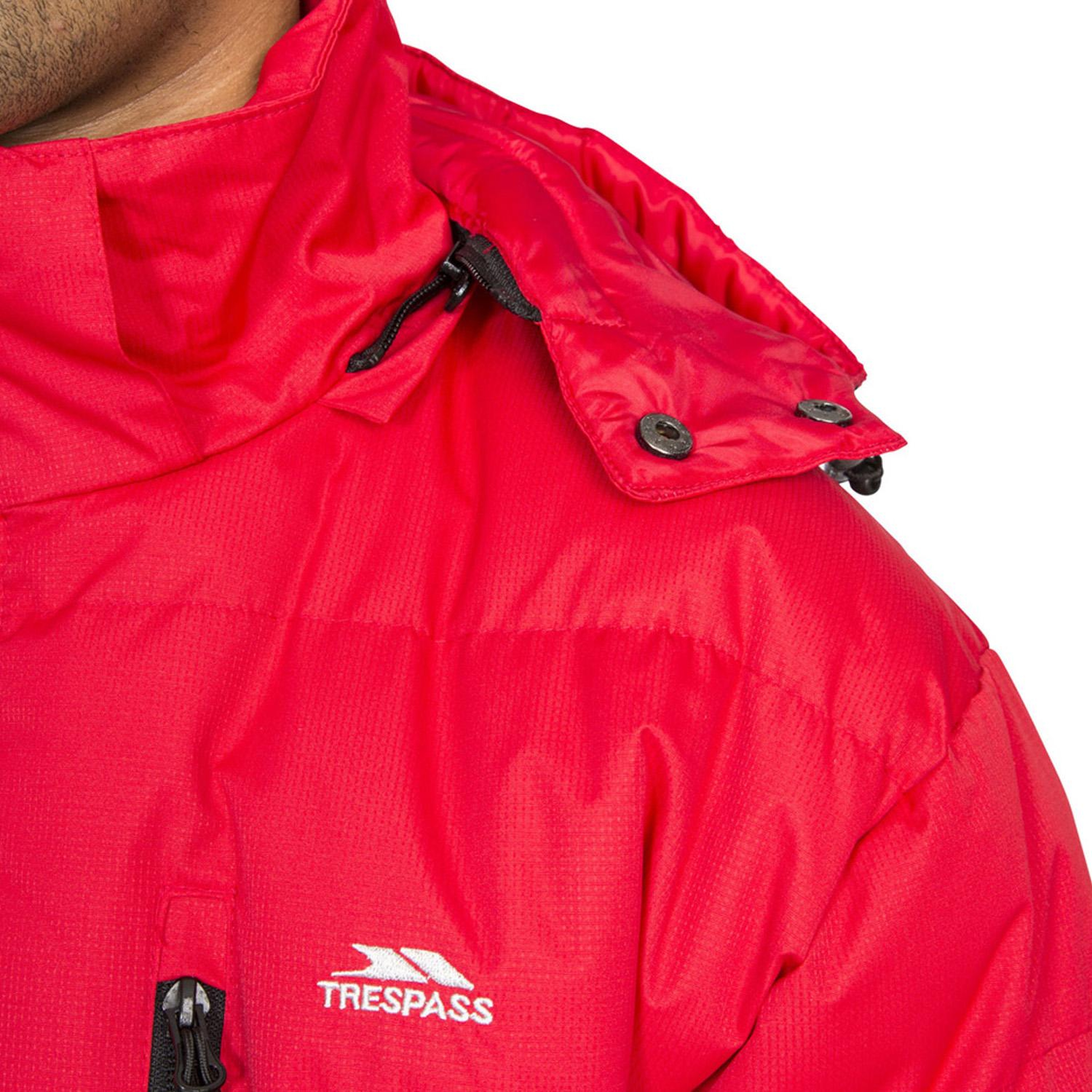 Trespass Clip - Padded Erkek Kırmızı Outdoor Ceketi