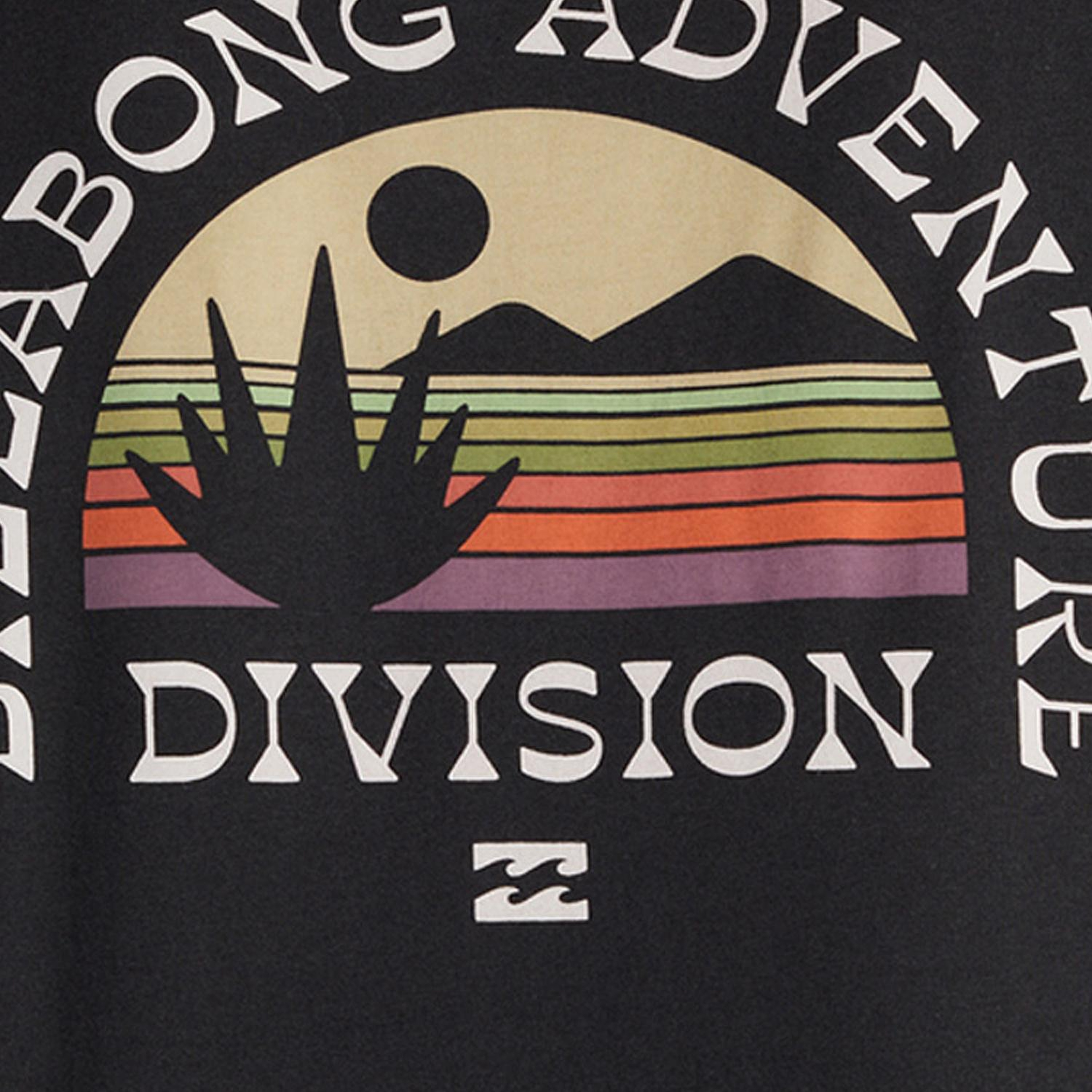 Billabong Sun Up Erkek Siyah Tişört