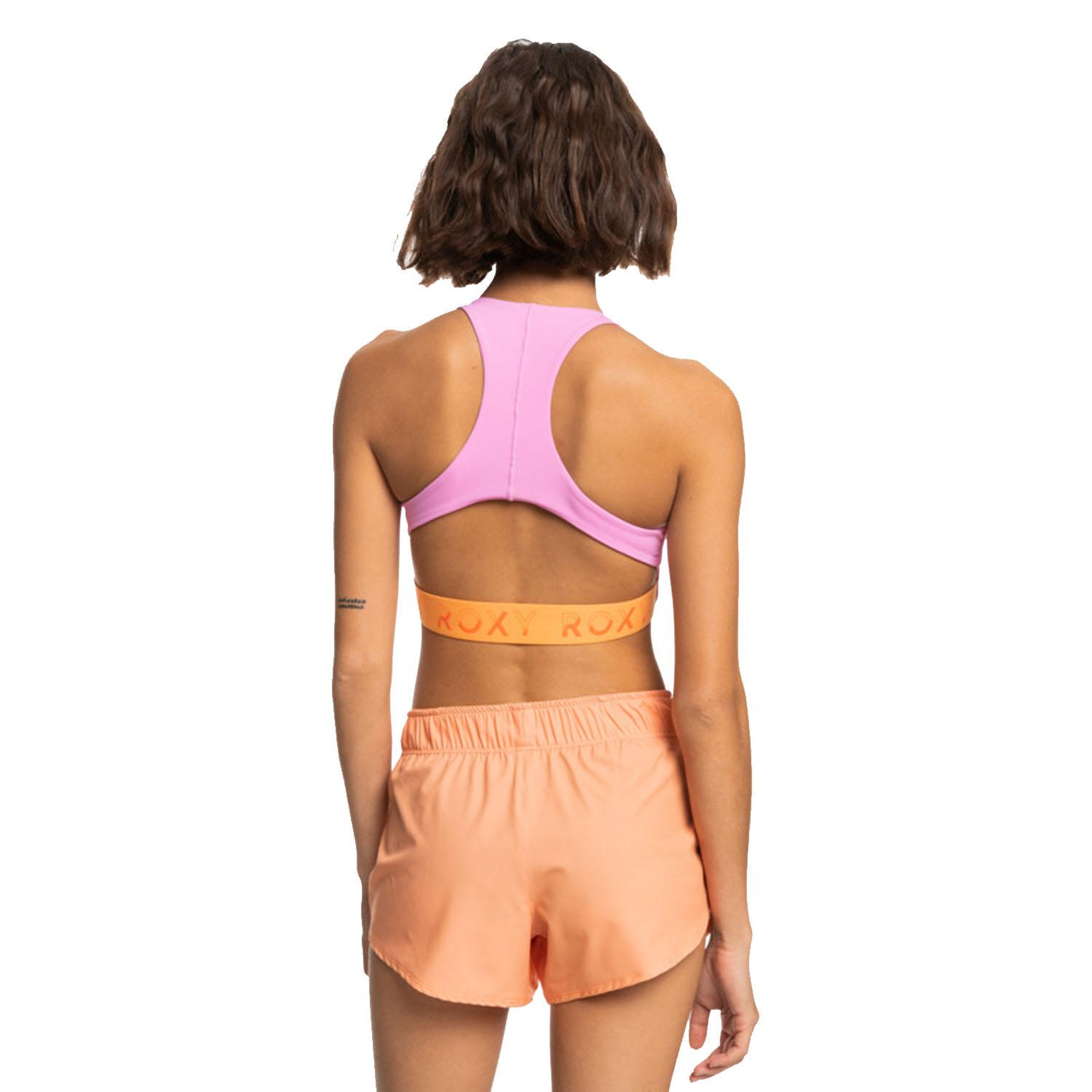 Roxy Bold Moves Bra Tops Kadın Pembe Fitness Bra