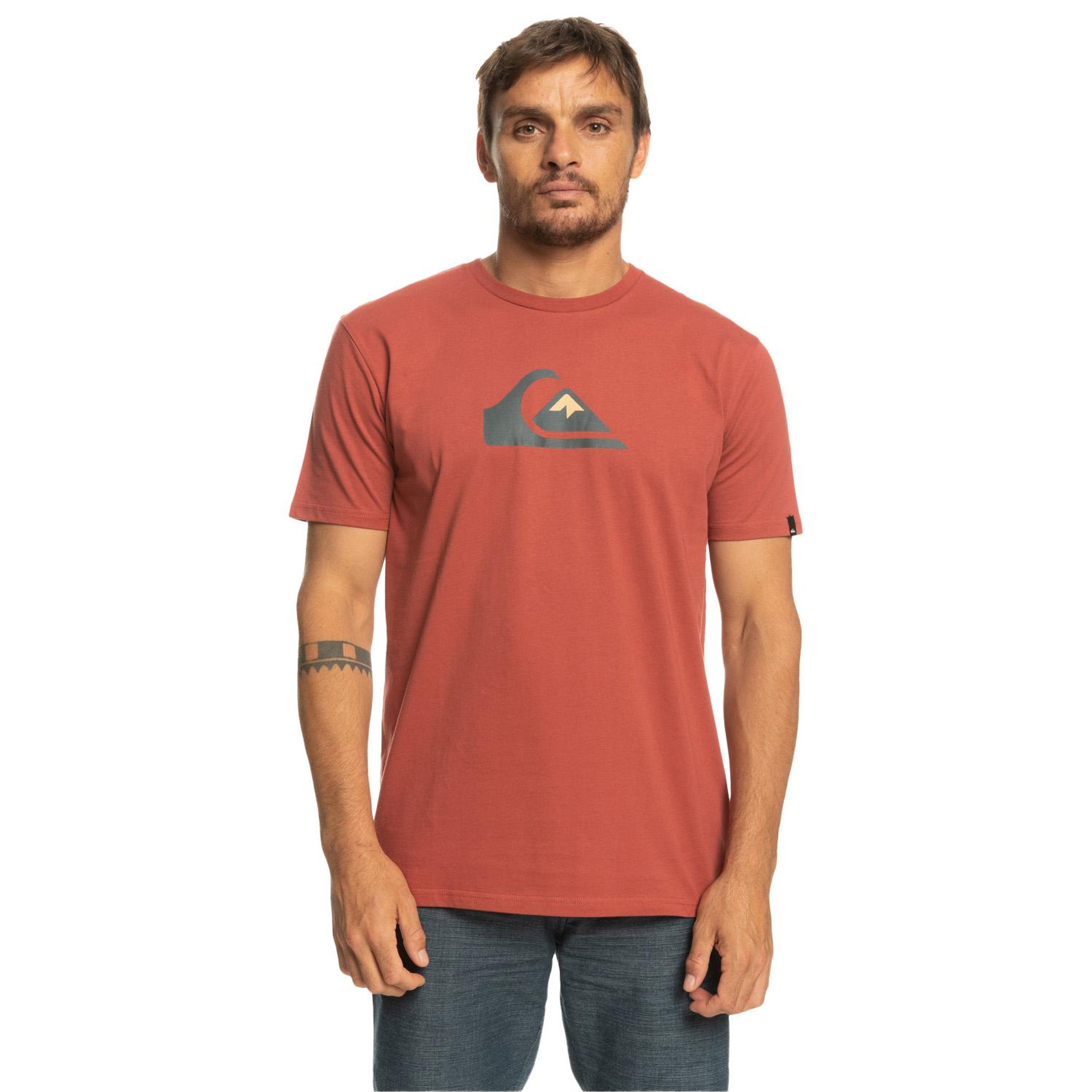 Quiksilver Complogo Erkek Kırmızı Tişört