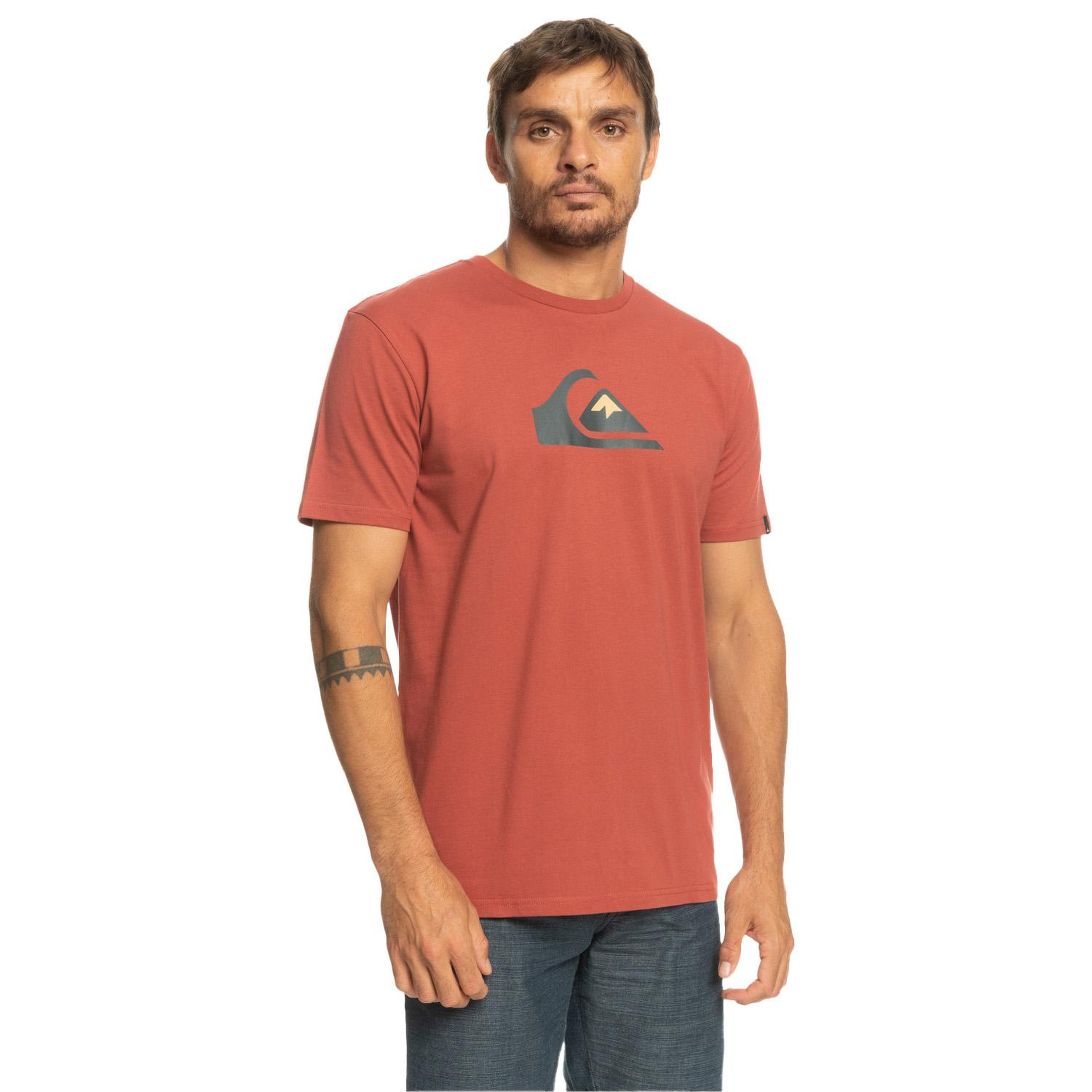 Quiksilver Complogo Erkek Kırmızı Tişört
