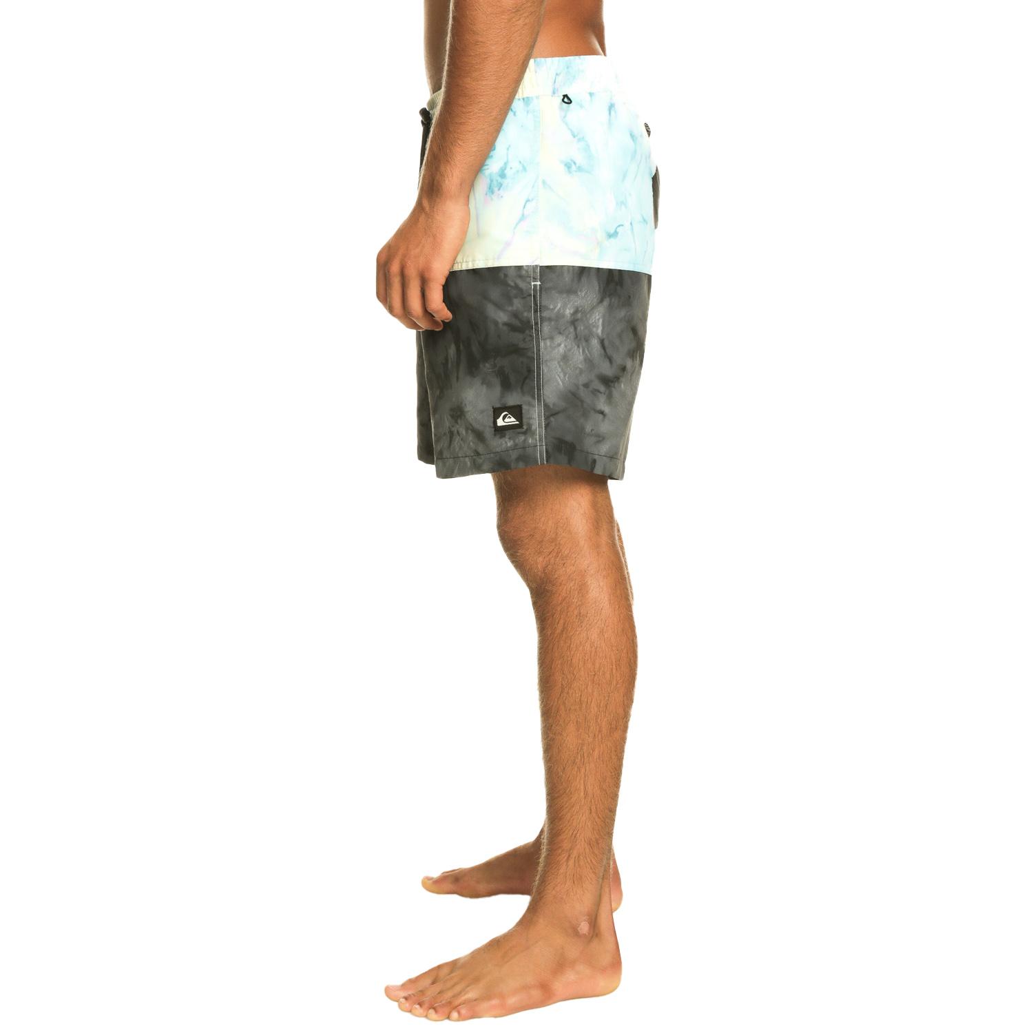 Quiksilver Butt Logo Volley Erkek Siyah Volley Short