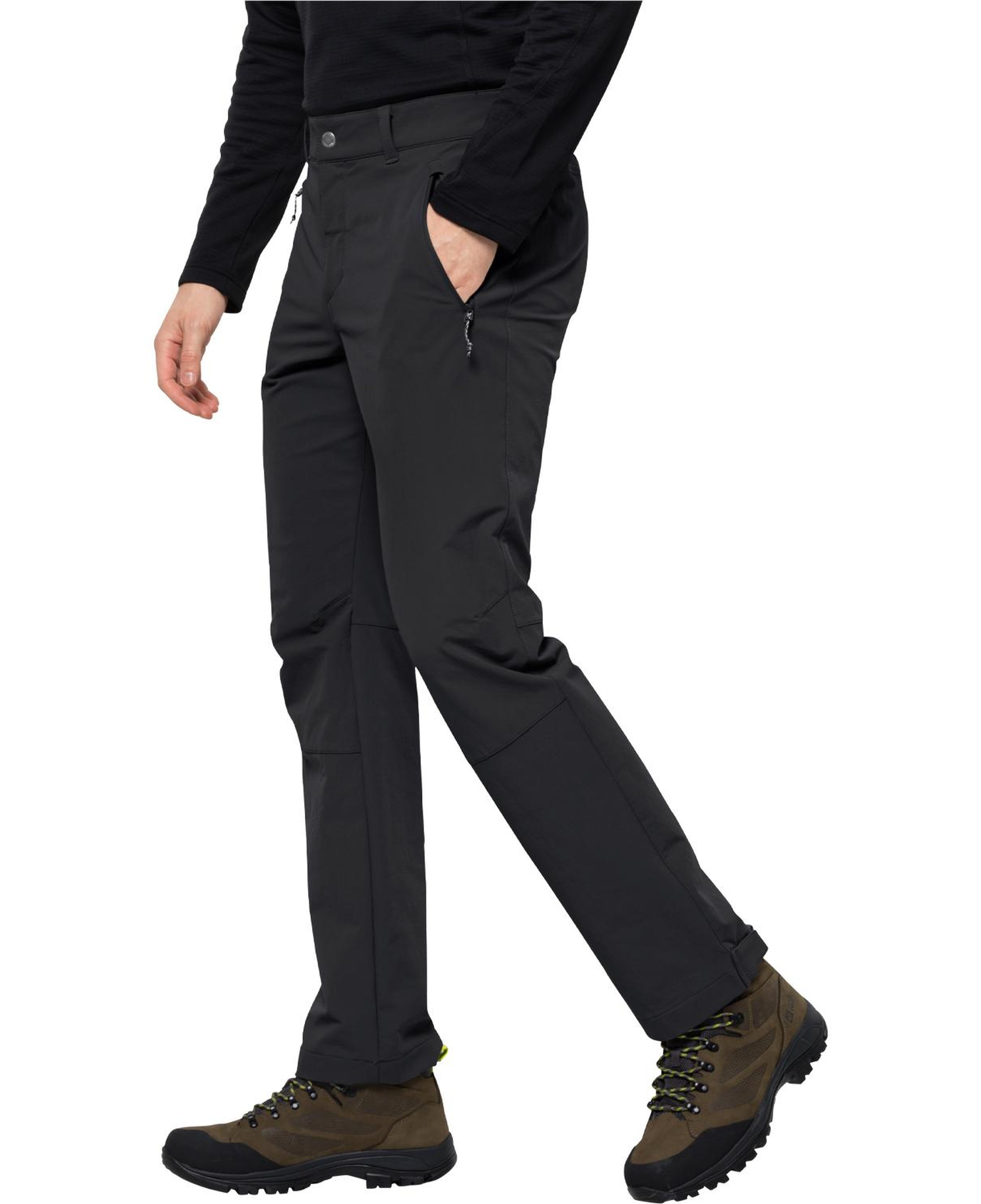 Jack Wolfskin Activate Xt Erkek Siyah Outdoor Pantolonu