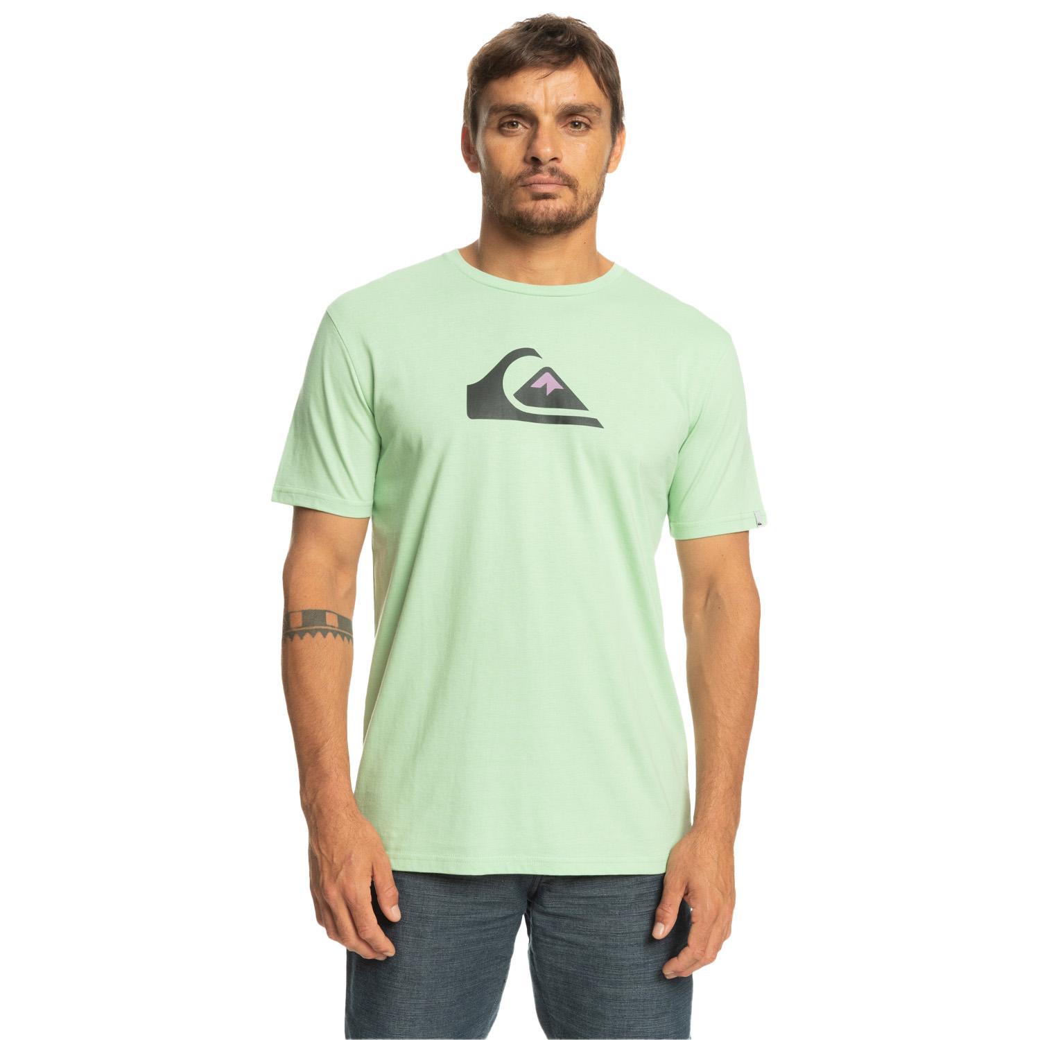 Quiksilver Complogo Erkek Yeşil Tişört