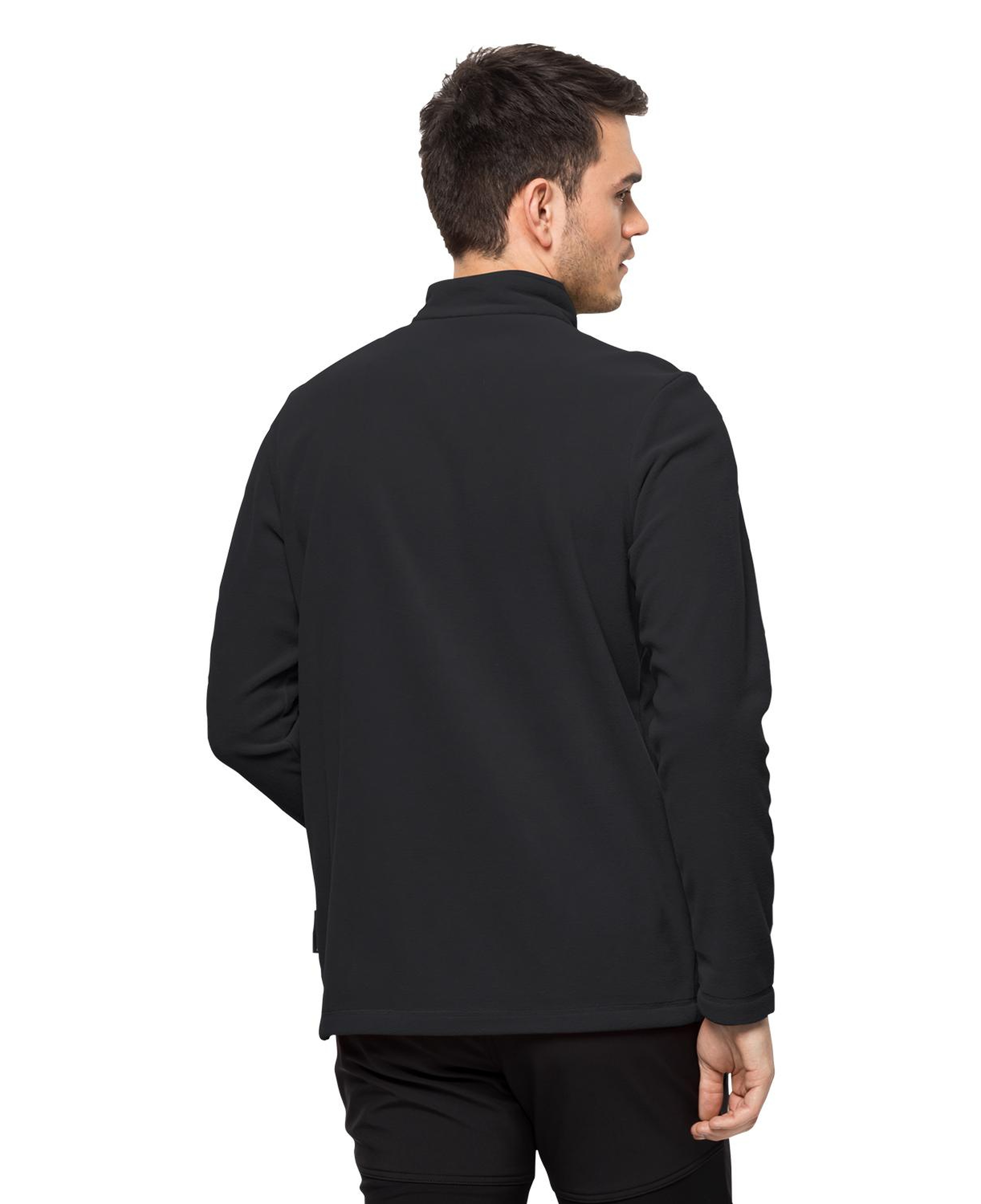 Jack Wolfskin Taunus Hz Erkek Siyah Polar