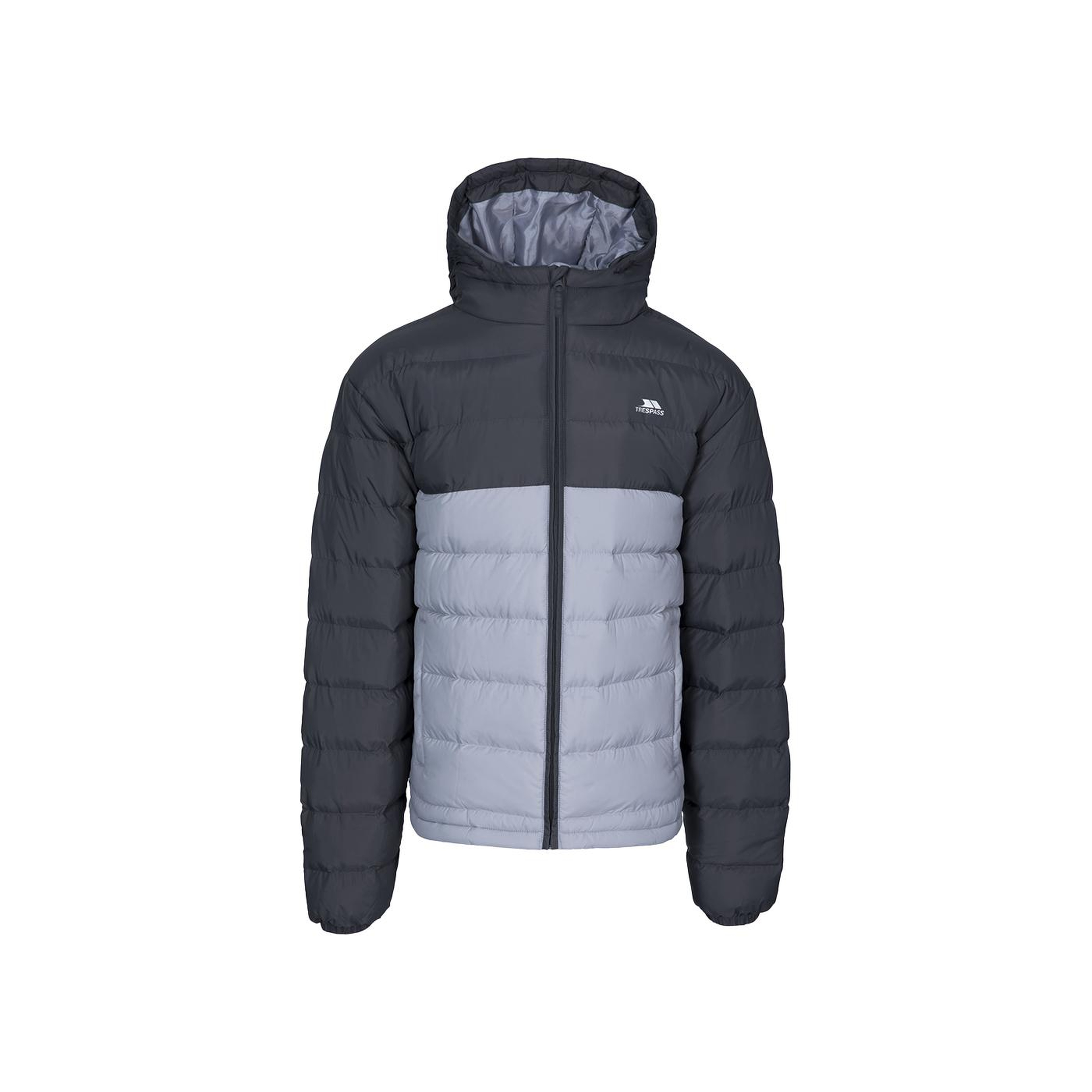 Trespass Oskar - Padded Erkek Gri Outdoor Ceketi