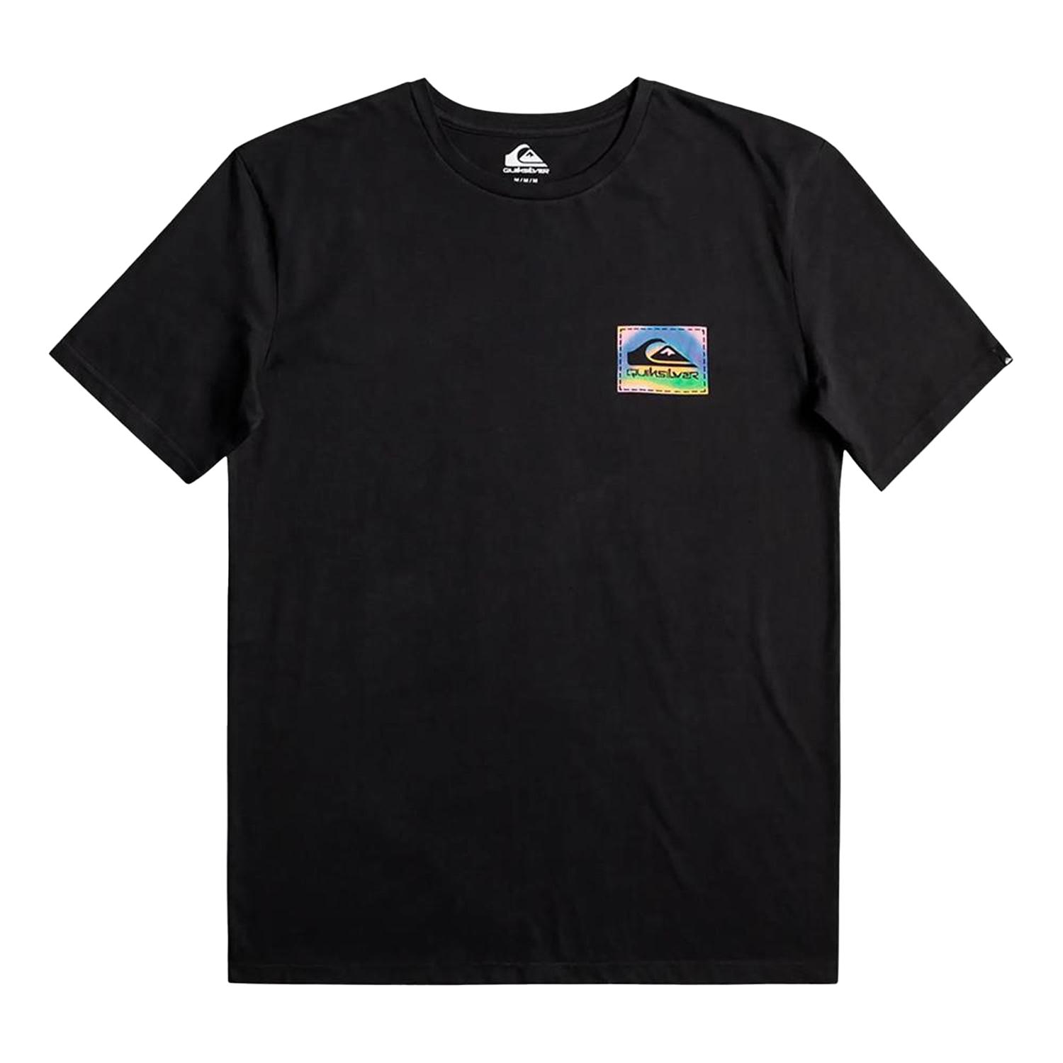 Quiksilver Colourflow Erkek Siyah Tişört