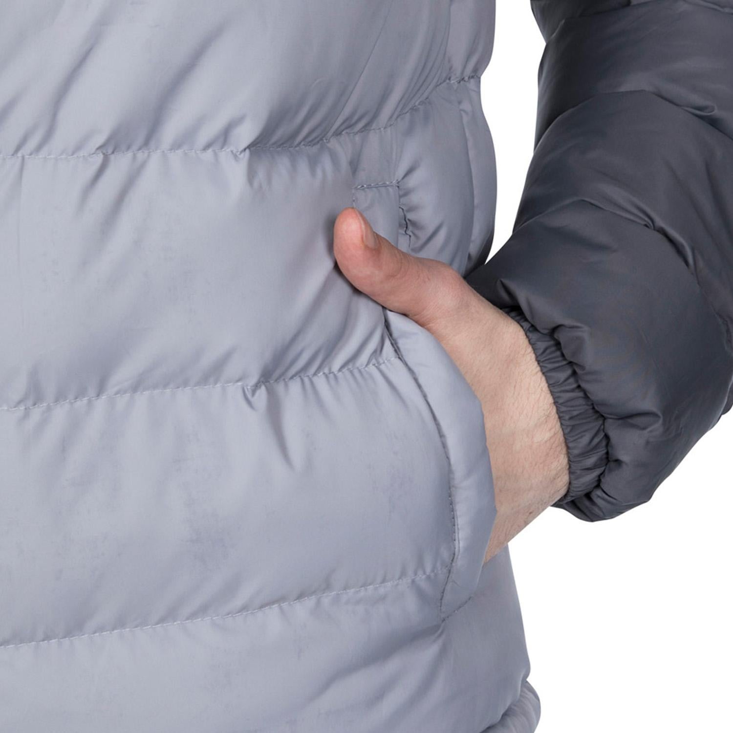 Trespass Oskar - Padded Erkek Gri Outdoor Ceketi