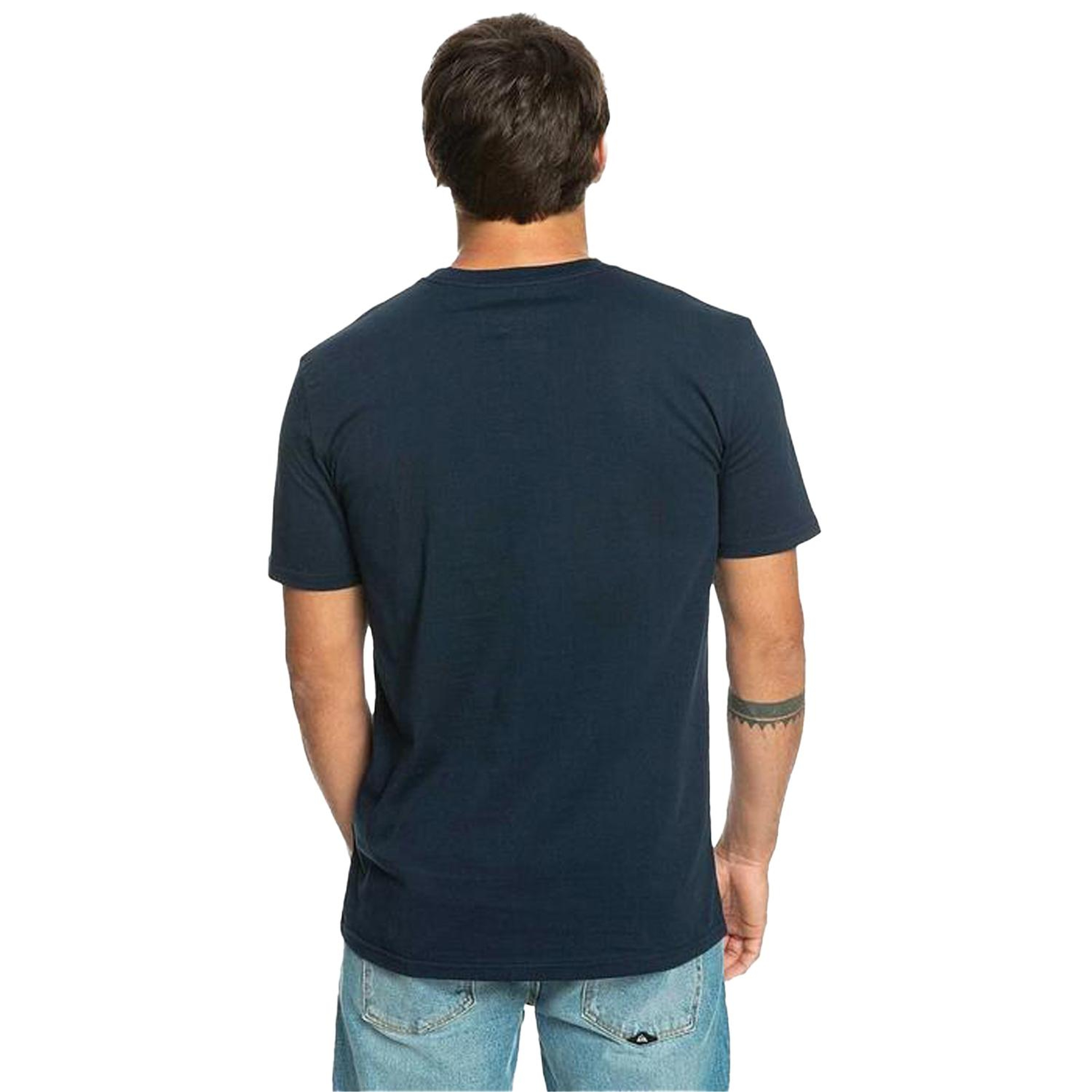 Quiksilver Passthepride Erkek Mavi Tişört