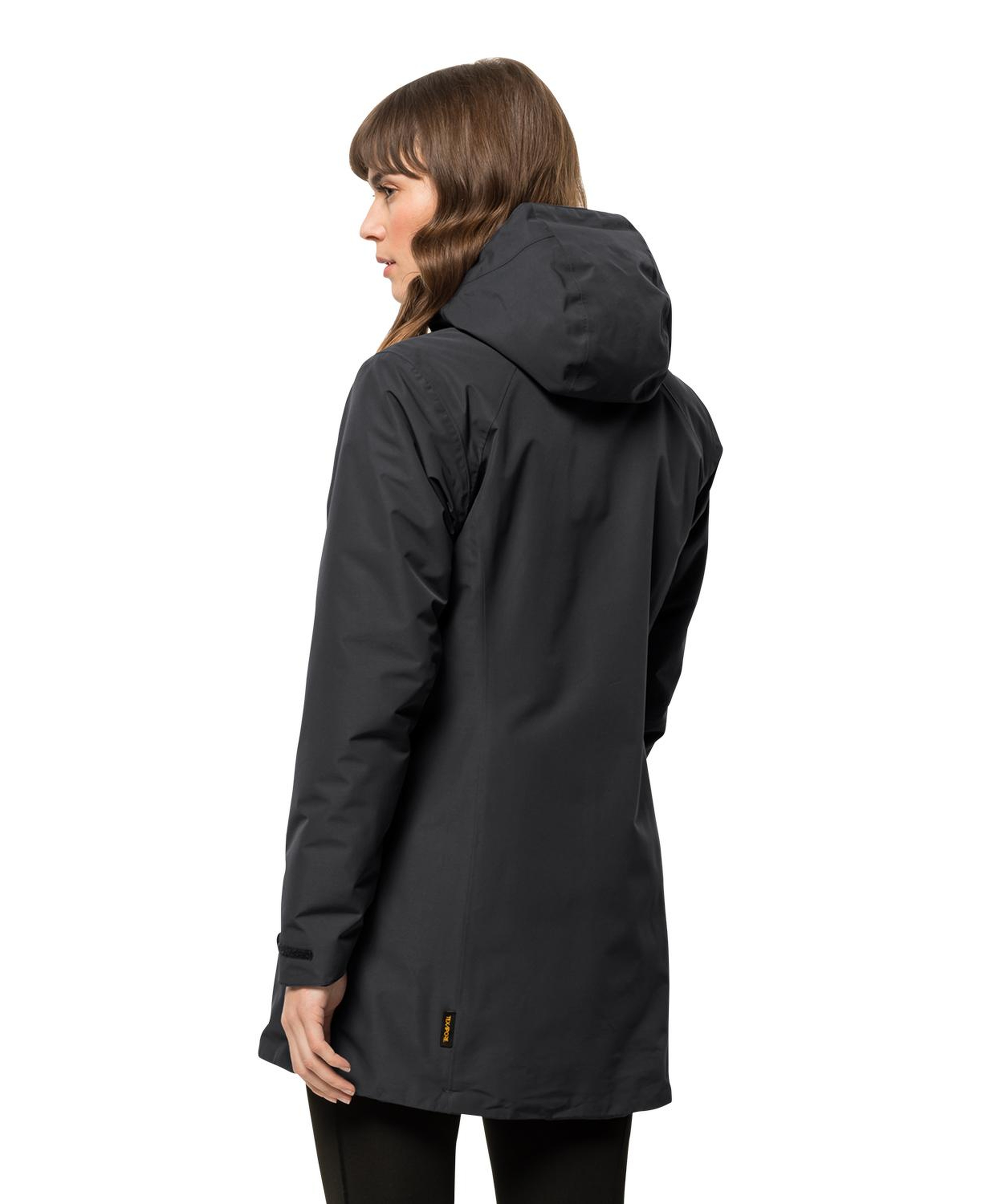 Jack Wolfskin Heidelstein Ins Kadın Siyah Outdoor Ceketi