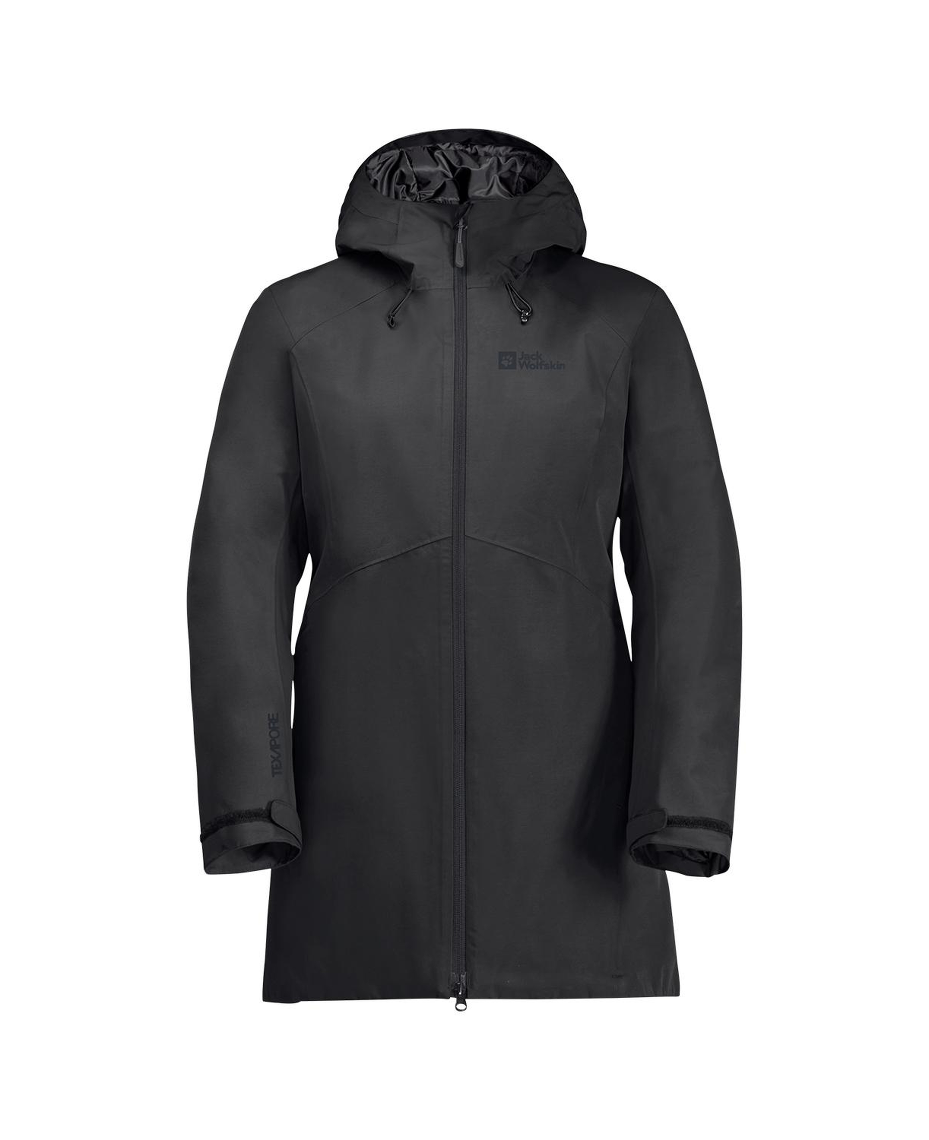 Jack Wolfskin Heidelstein Ins Kadın Siyah Outdoor Ceketi