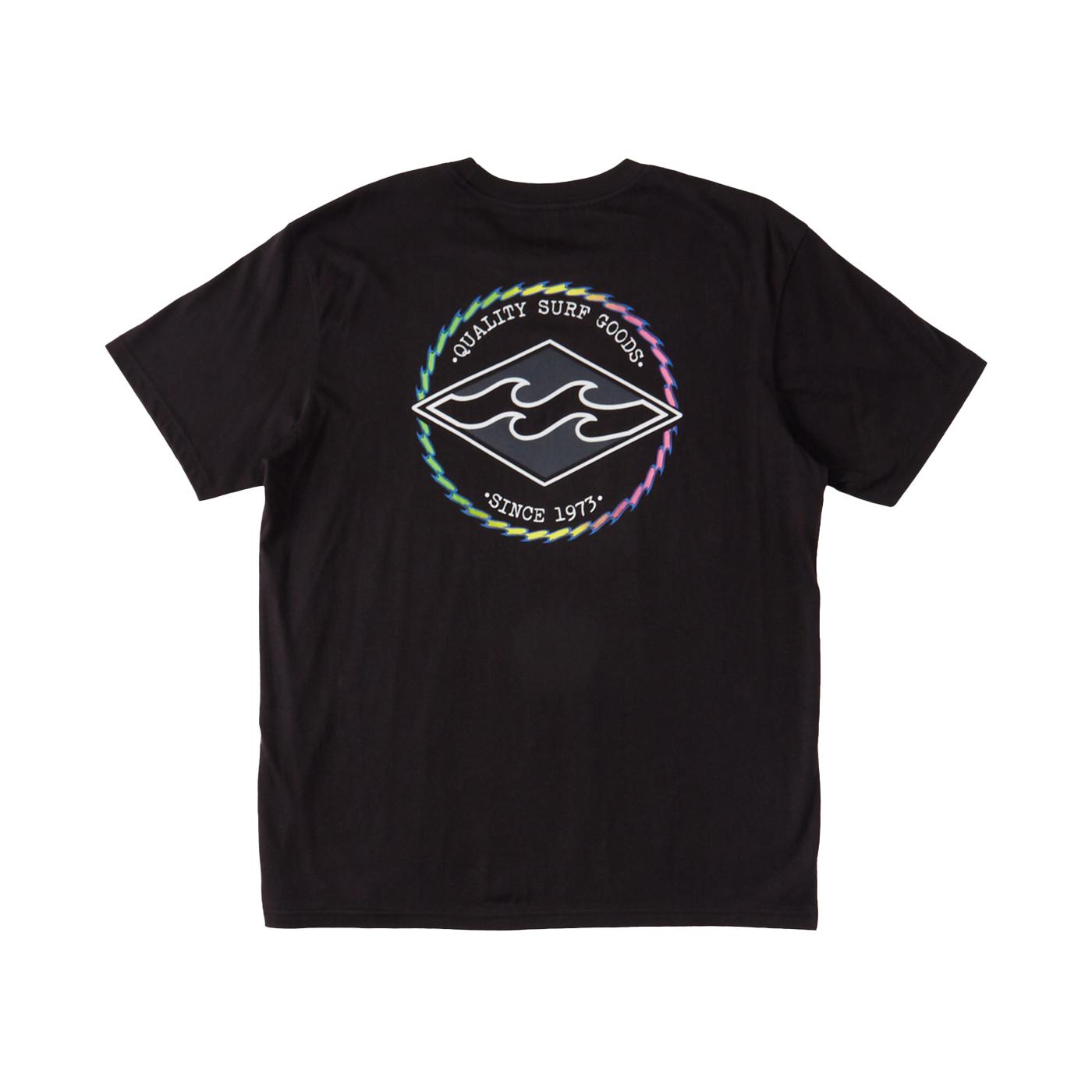 Billabong Rotor Diamond Erkek Siyah Tişört