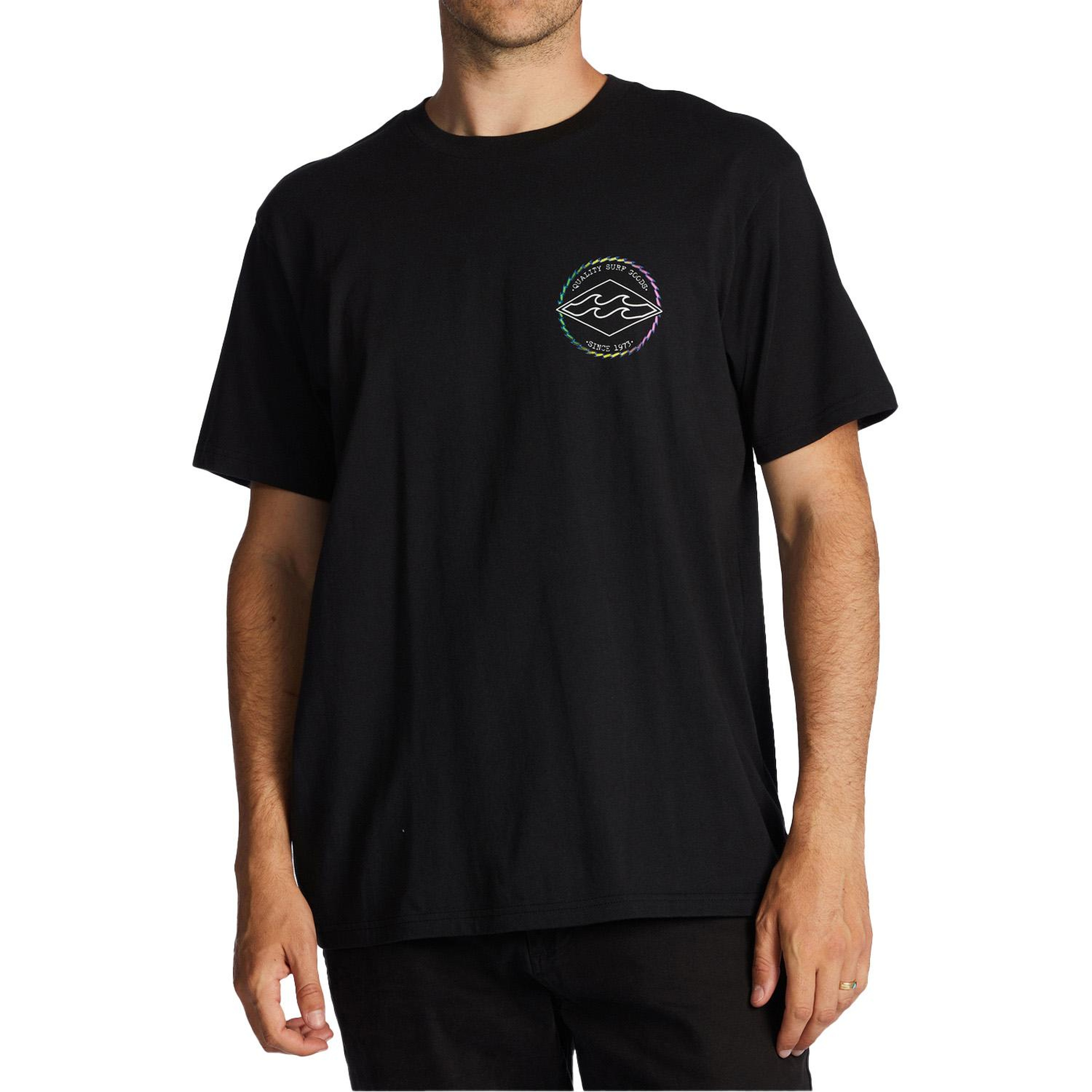 Billabong Rotor Diamond Erkek Siyah Tişört