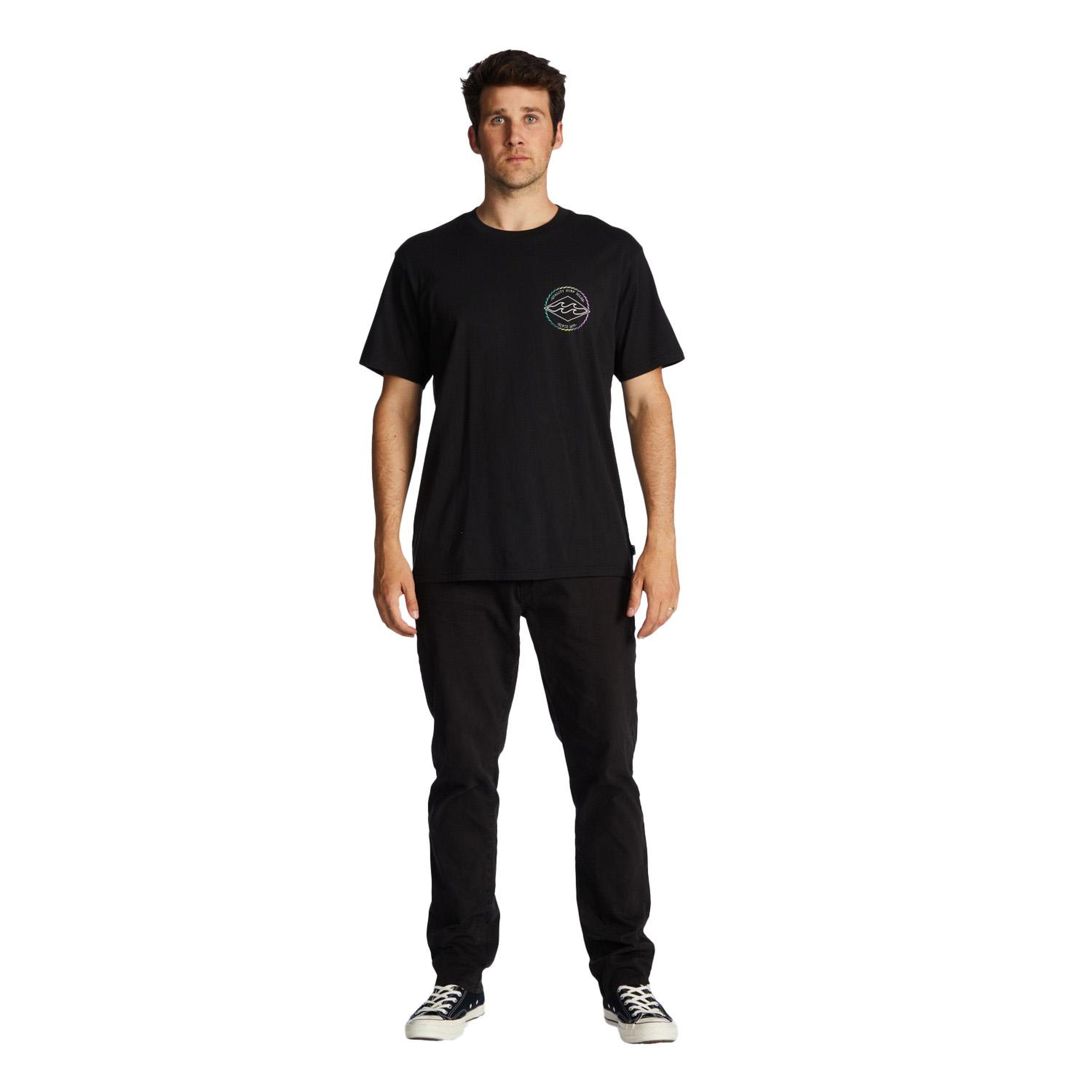 Billabong Rotor Diamond Erkek Siyah Tişört