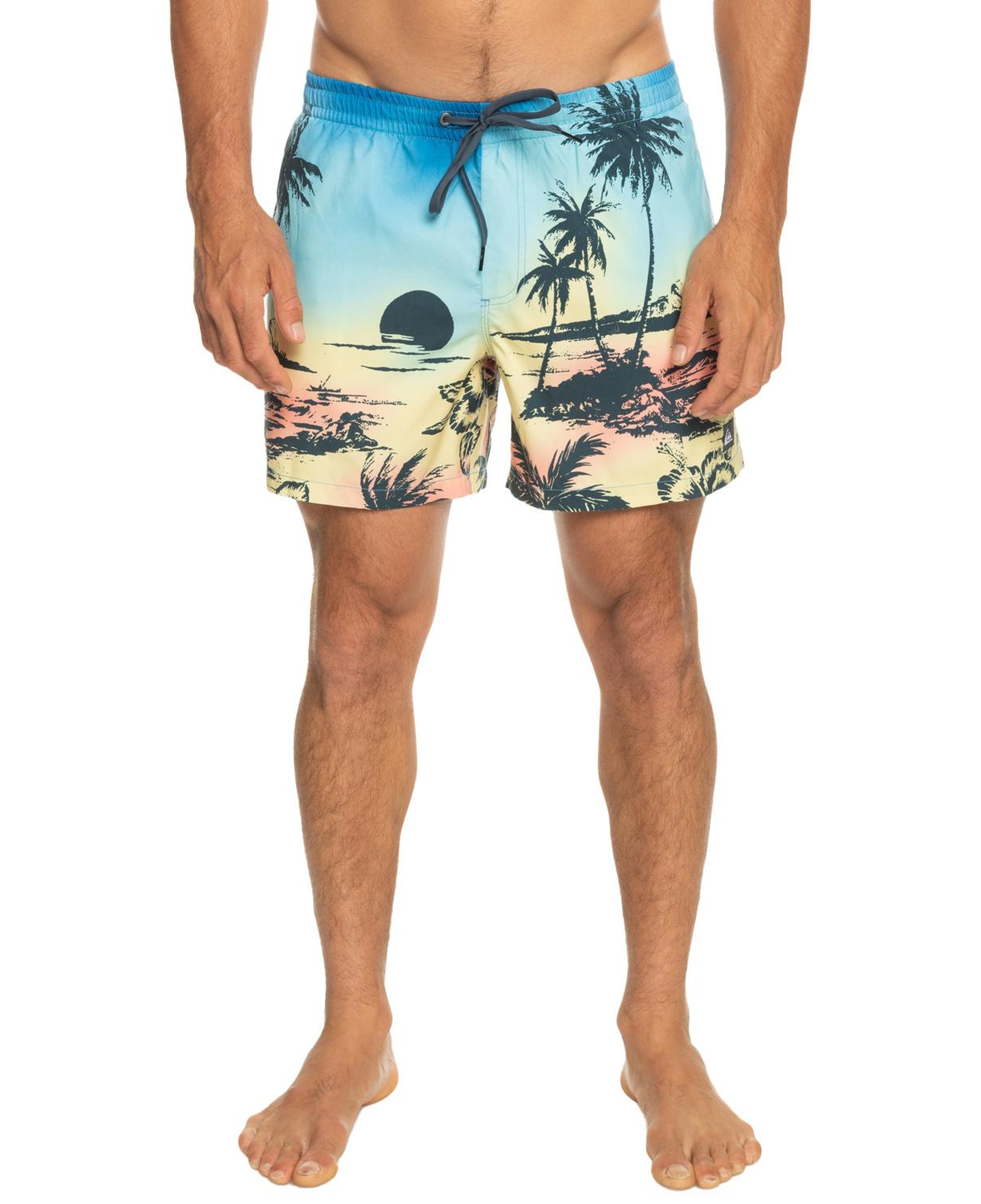 Quiksilver Paradise 15 Jamv Erkek Sarı Volley Short