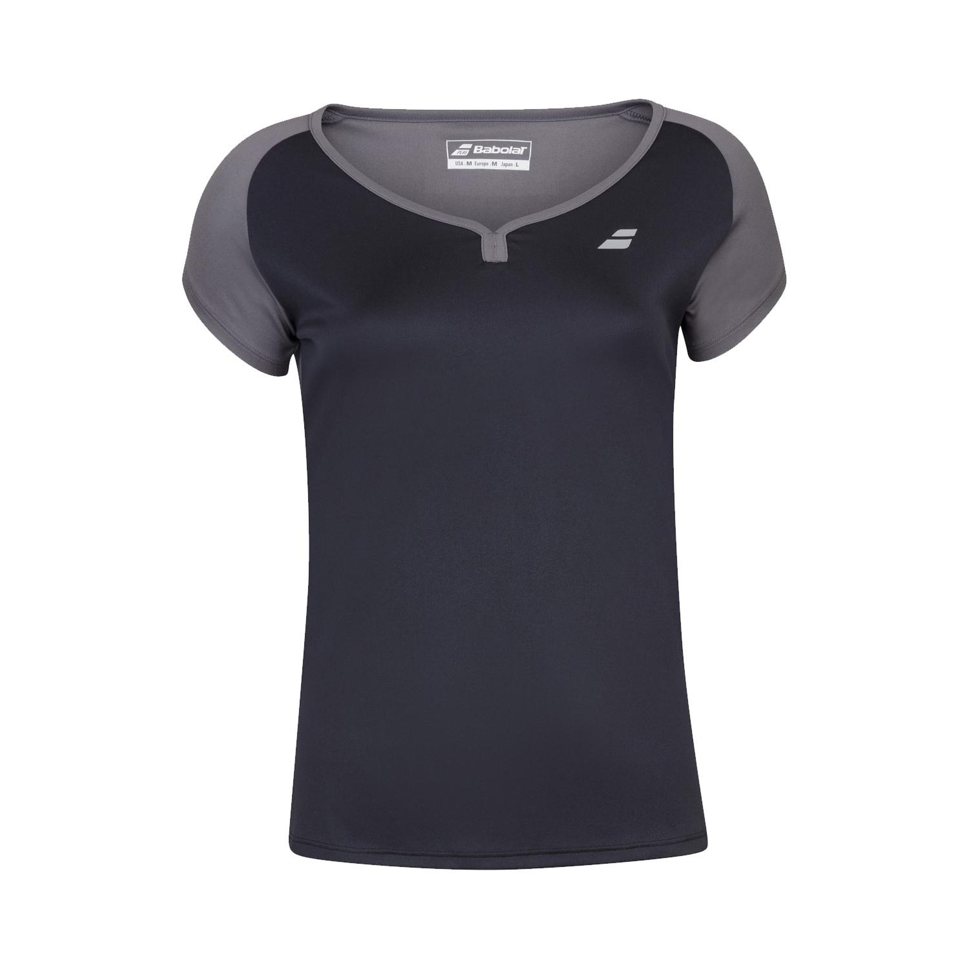Babolat Play Cap Sleeve Top Women Kadın Siyah Tişört