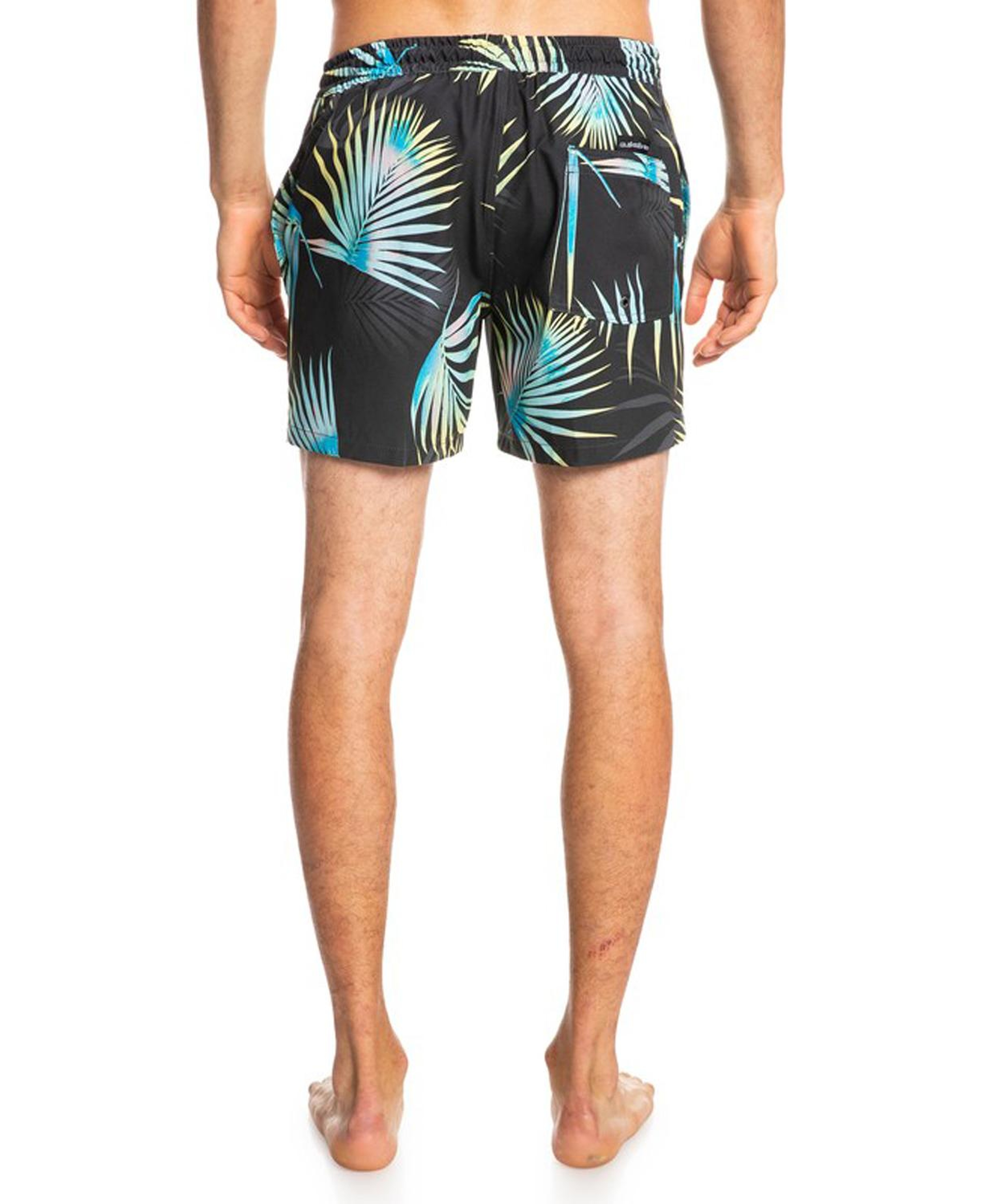 Quiksilver Oceanmade Mix Str Volley 15 Erkek Siyah Volley Short