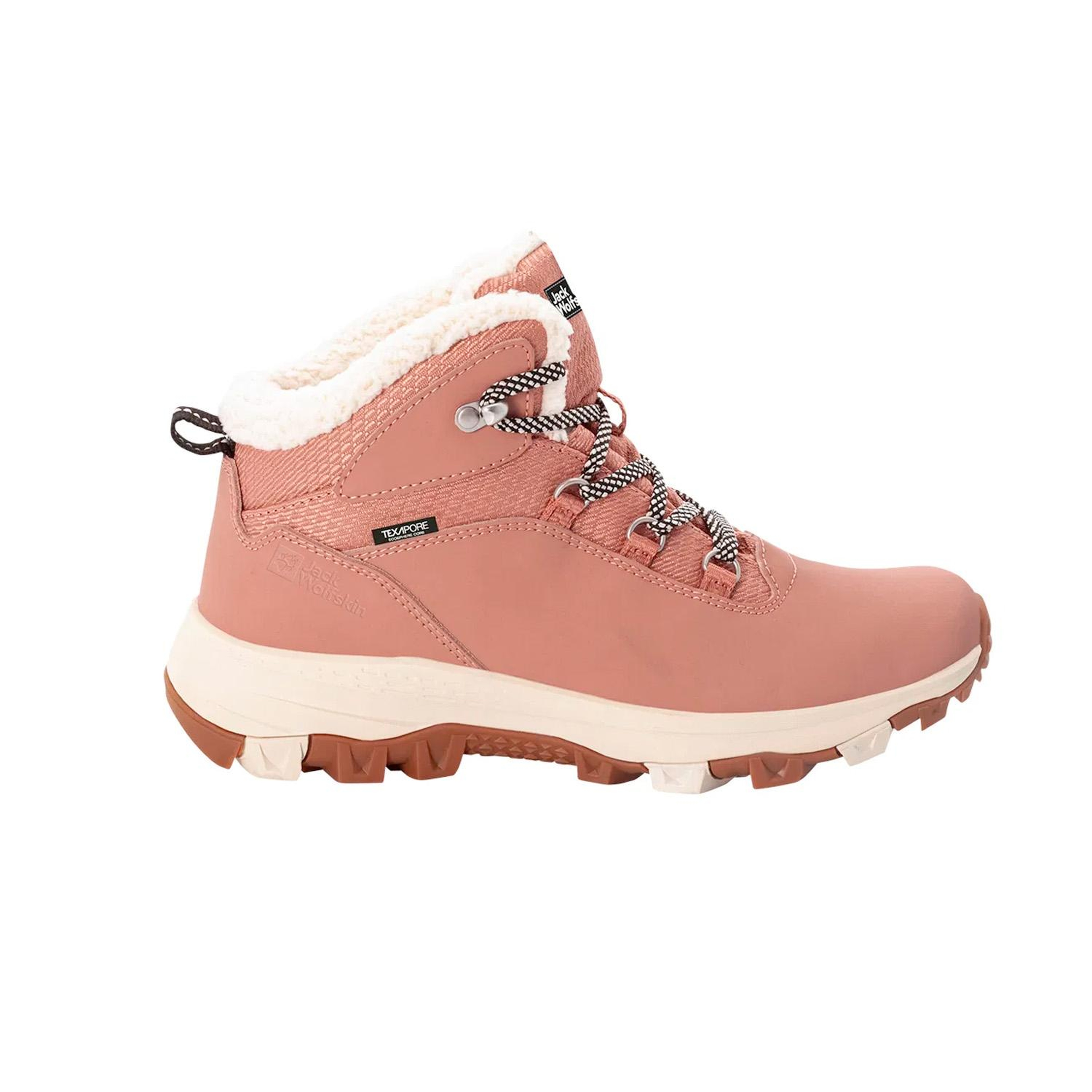 Jack Wolfskin Everquest Texapore Mid Kadın Pembe Bot