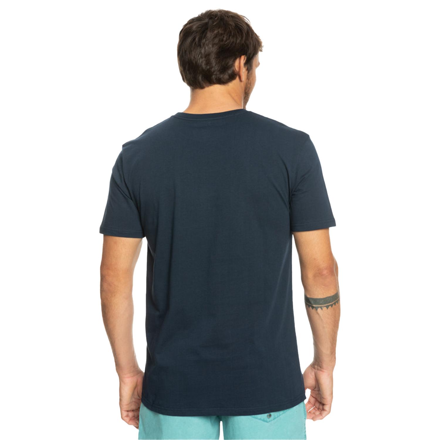 Quiksilver Inshapes Erkek Mavi Tişört