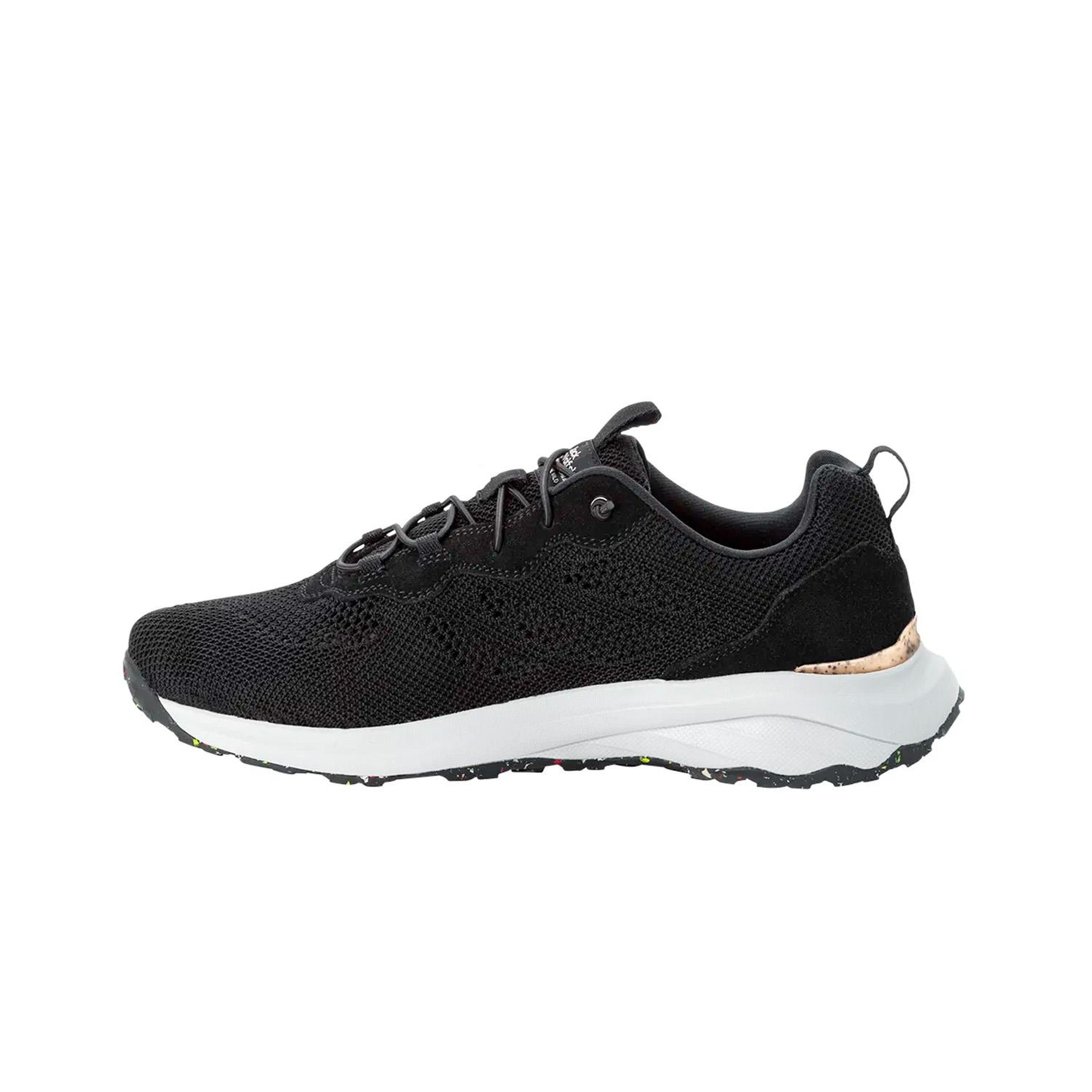 Jack Wolfskin Dromoventure Knit Low Erkek Siyah Outdoor Ayakkabı