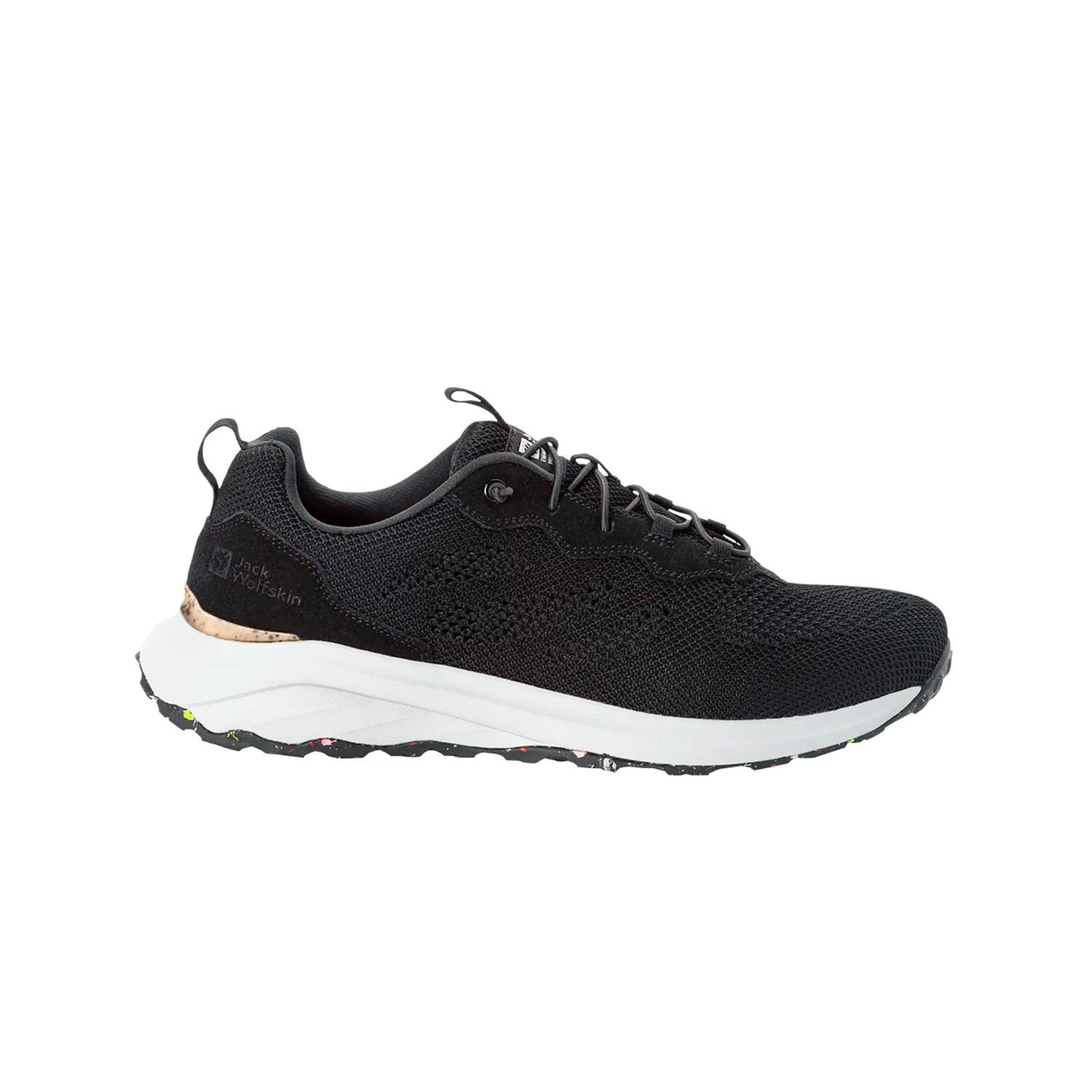 Jack Wolfskin Dromoventure Knit Low Erkek Siyah Outdoor Ayakkabı