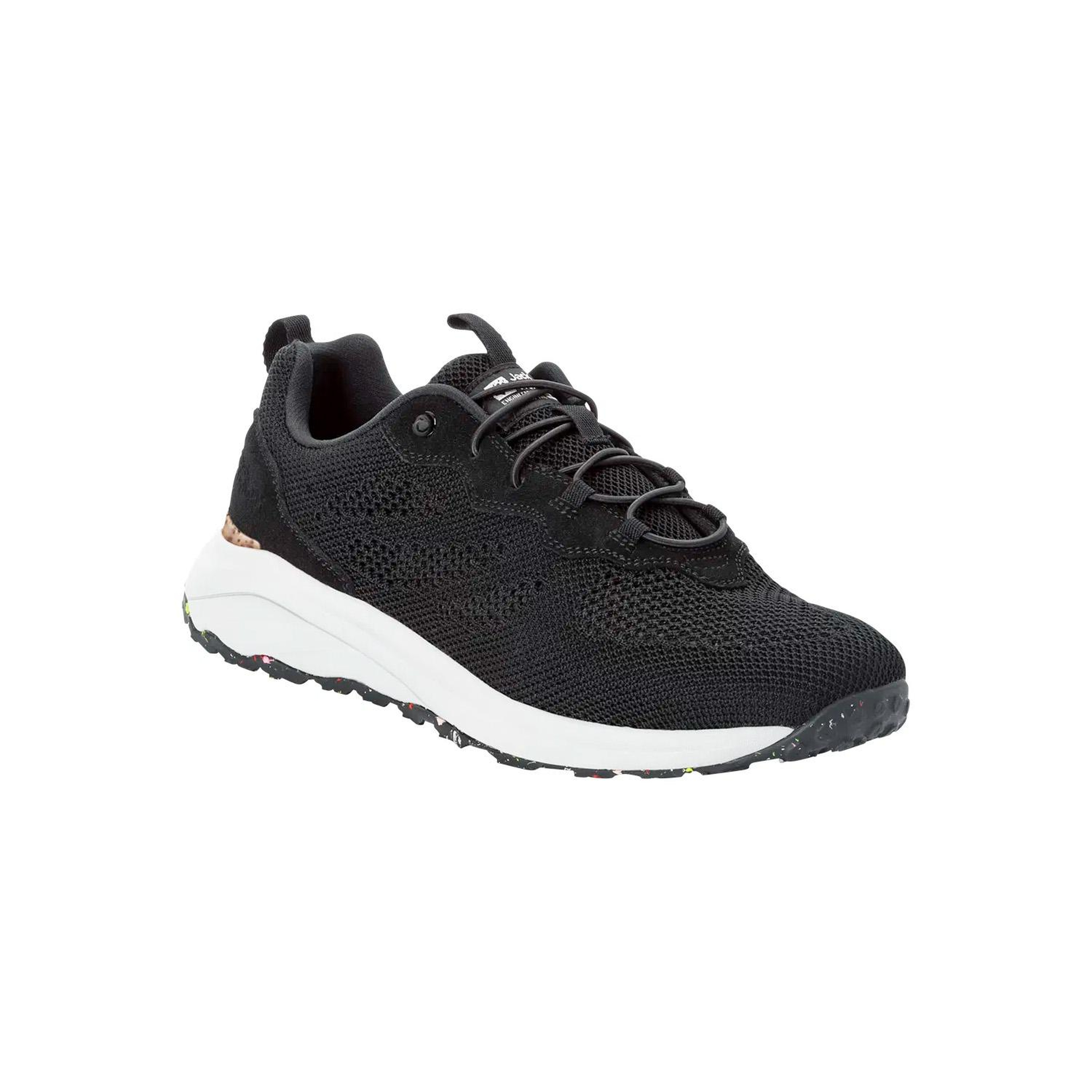 Jack Wolfskin Dromoventure Knit Low Erkek Siyah Outdoor Ayakkabı