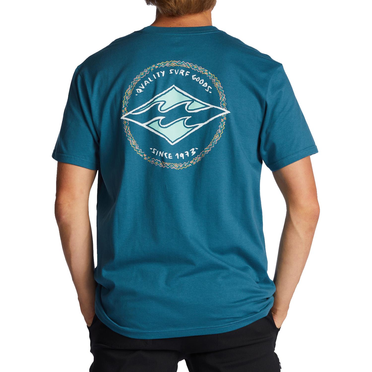 Billabong Rotor Diamond Erkek Mavi Tişört