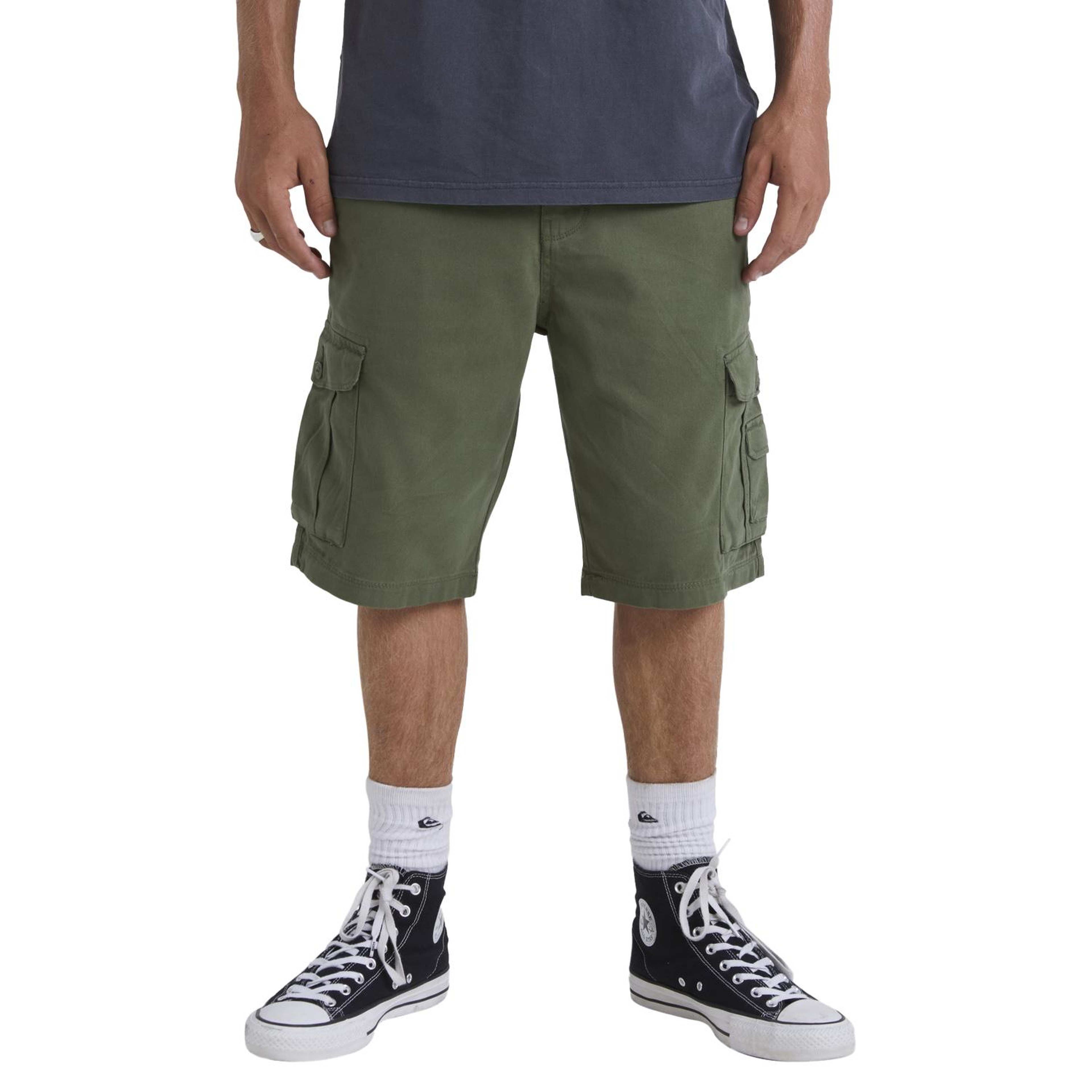 Quiksilver Crucialbattlesh Wkst Erkek Yeşil Walkshort