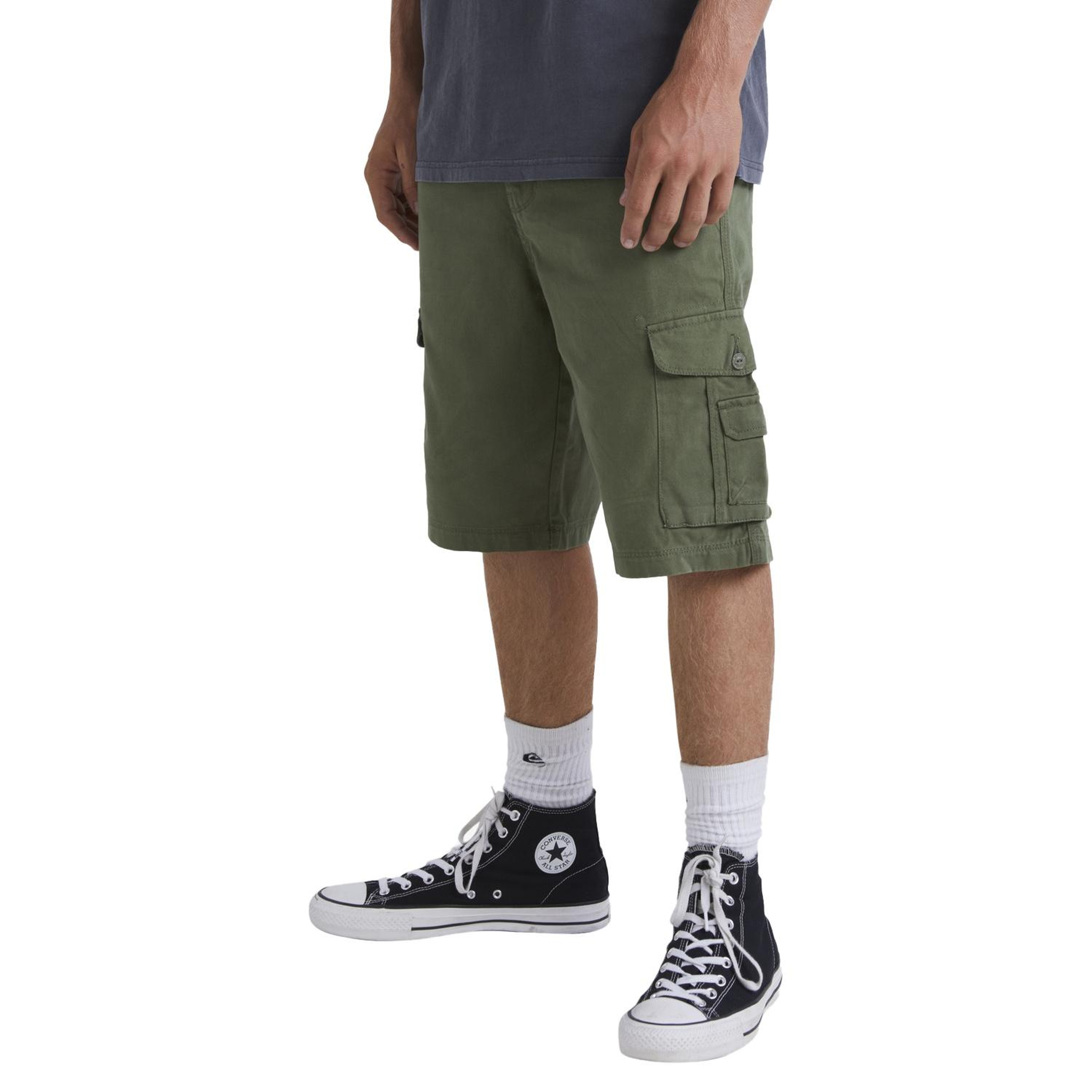 Quiksilver Crucialbattlesh Wkst Erkek Yeşil Walkshort