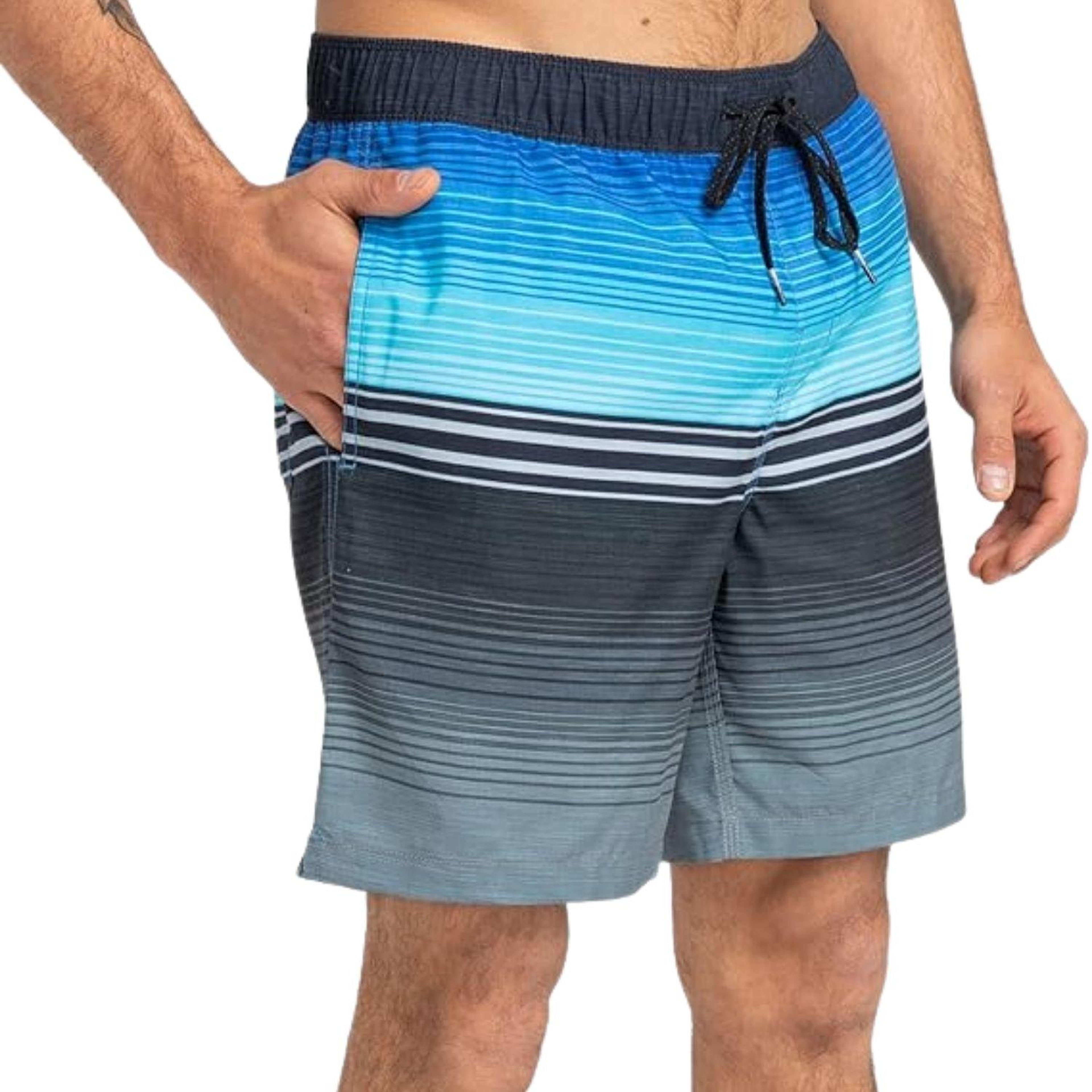 Billabong All Day Htr Stripe Lb Erkek Pembe Volley Short