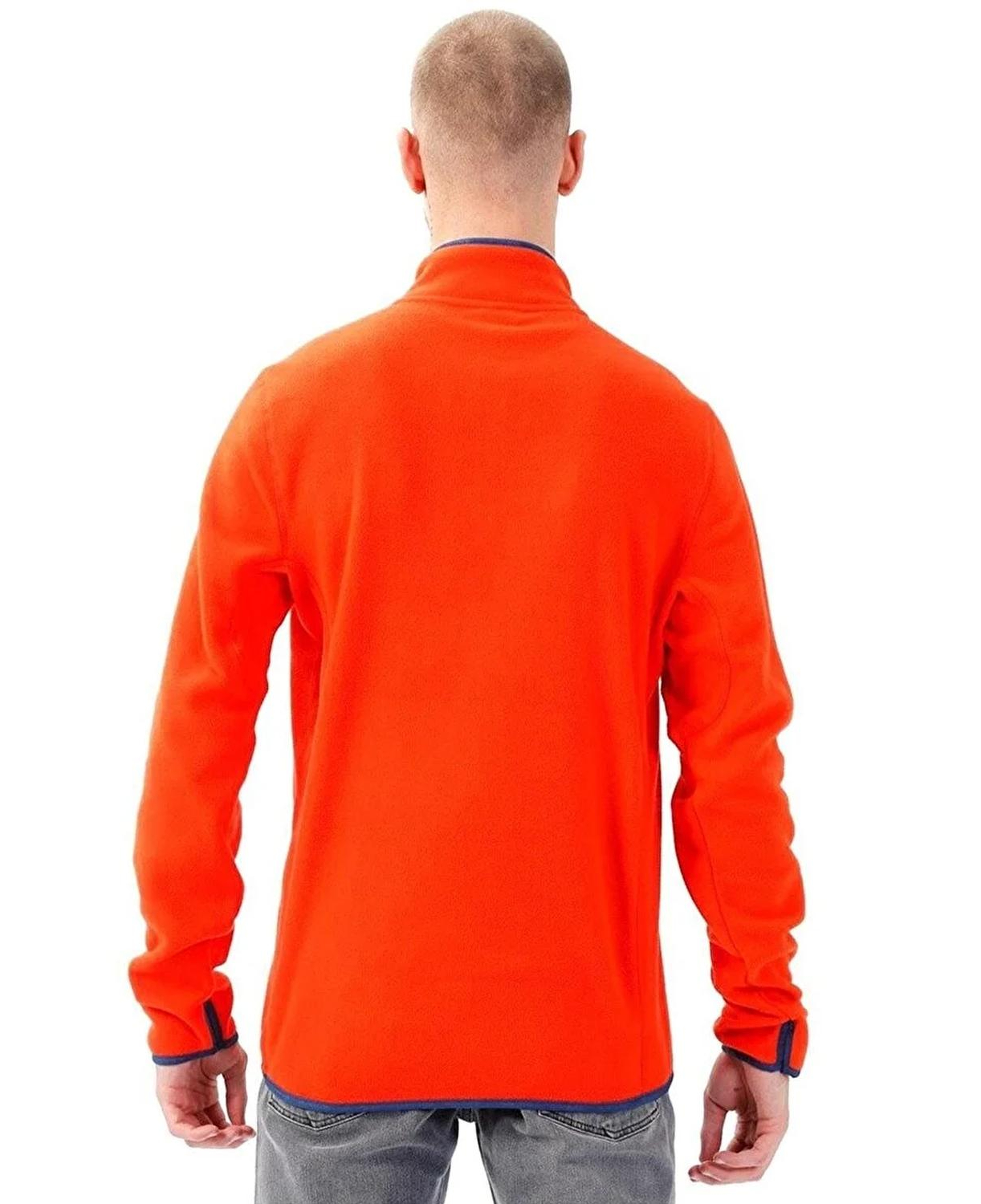 Quiksilver Mission Fz Erkek Turuncu Polar Ceket