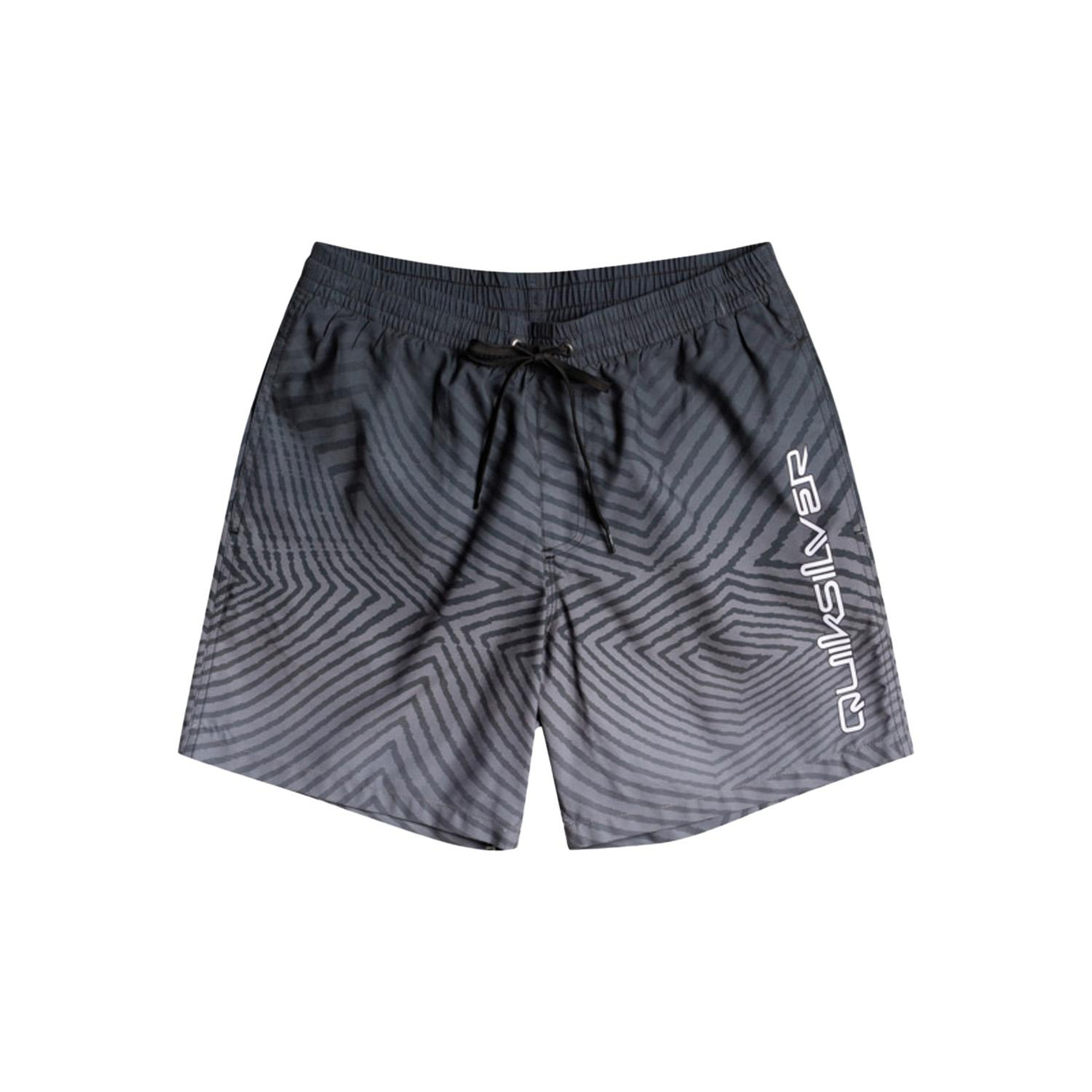 Quiksilver Warped Logo 17 Jamv Erkek Siyah Volley Short