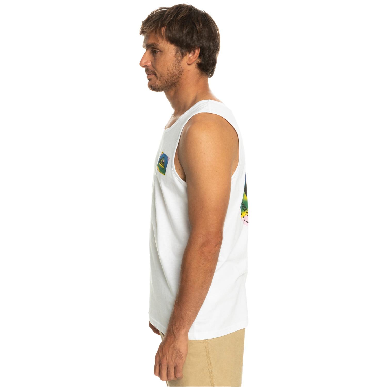Quiksilver Colourflow Erkek Beyaz Atlet