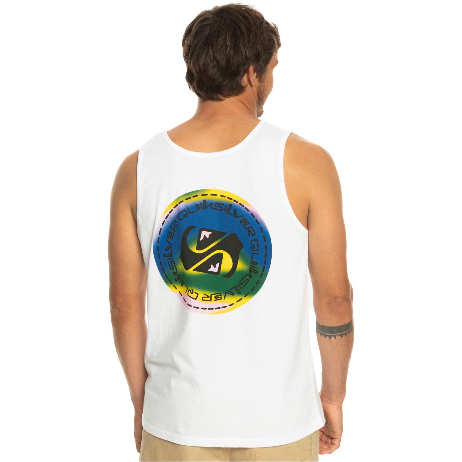 Quiksilver Colourflow Erkek Beyaz Atlet