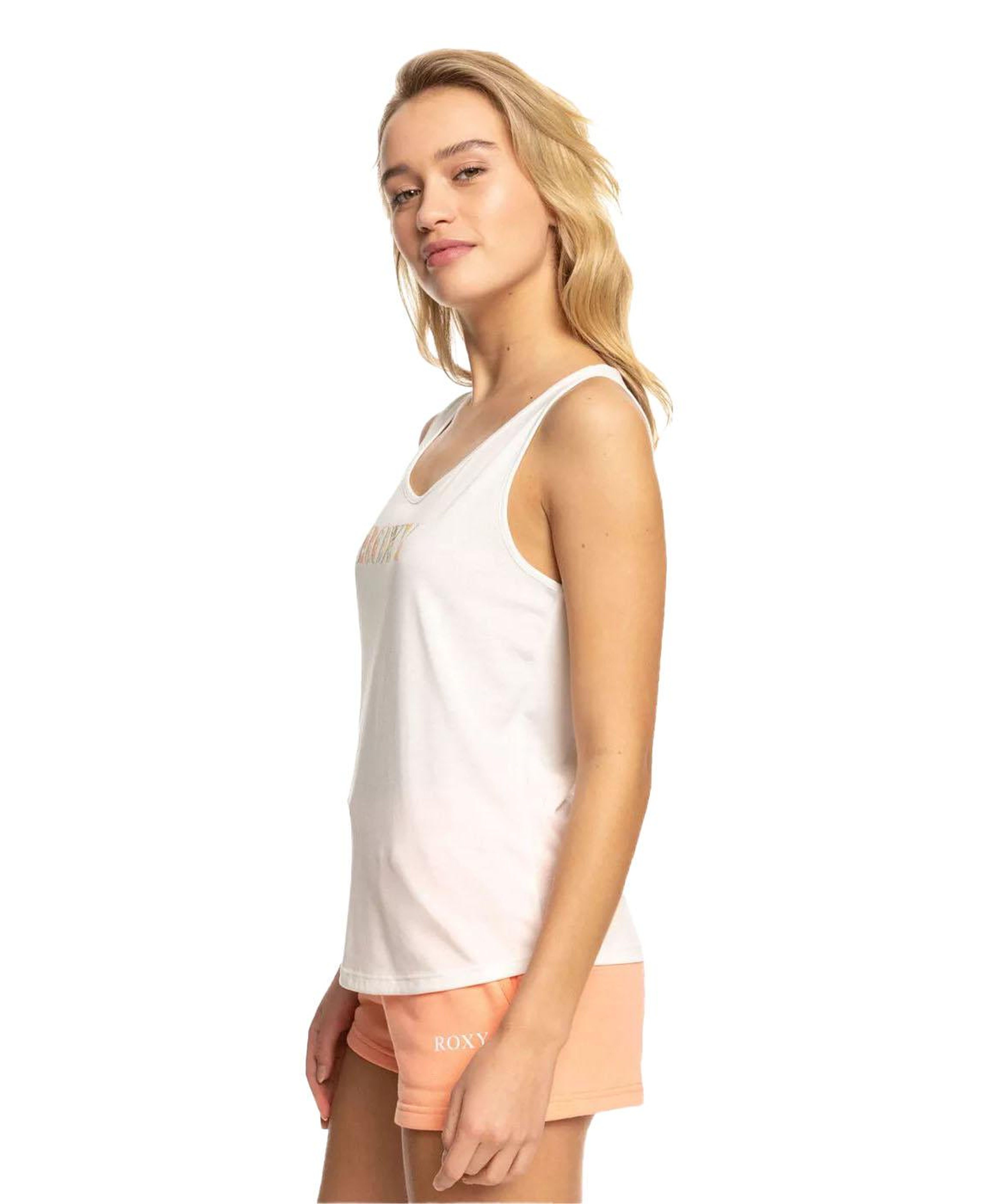Roxy Losing My Mind Kadın Beyaz Tank Top