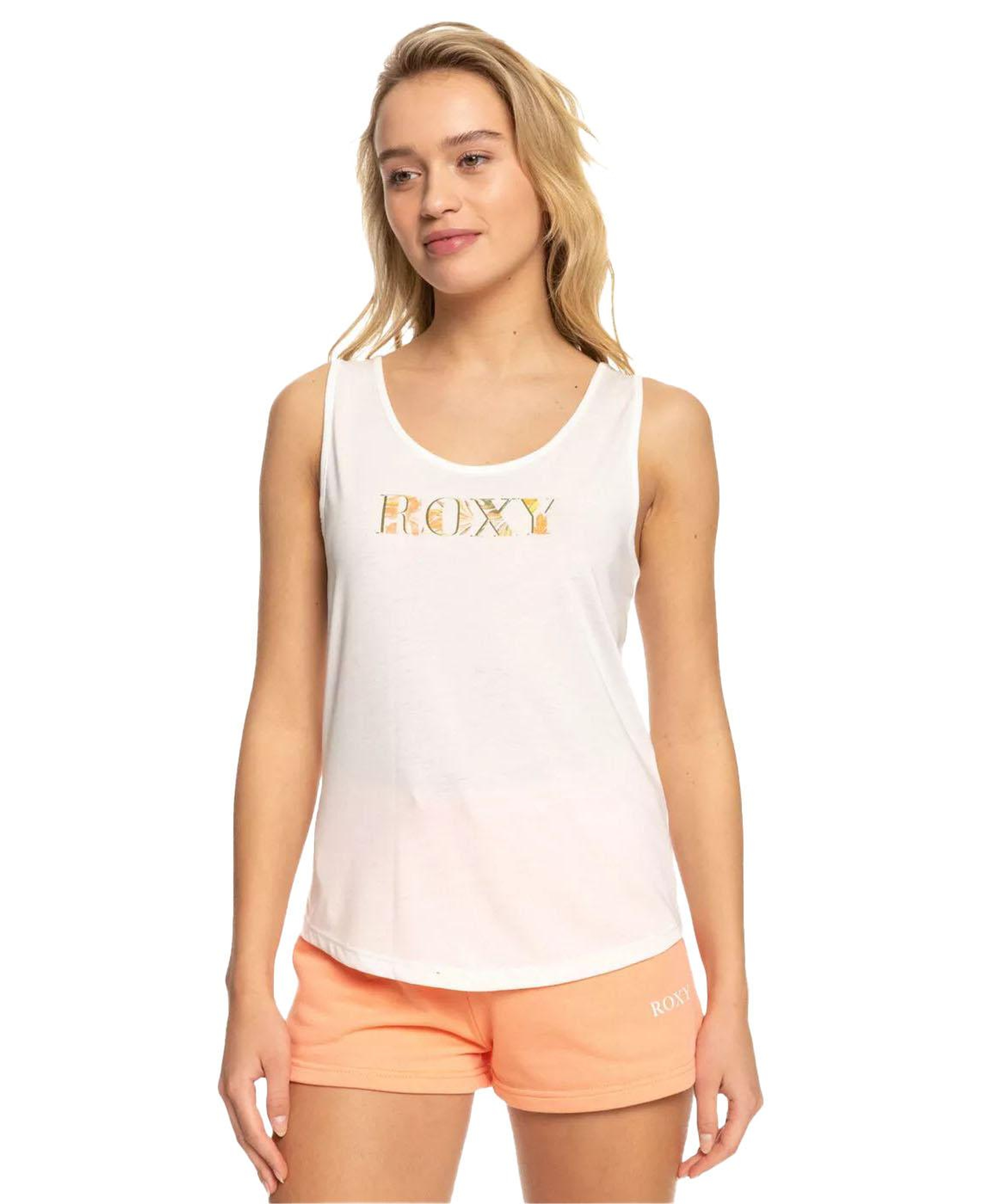 Roxy Losing My Mind Kadın Beyaz Tank Top