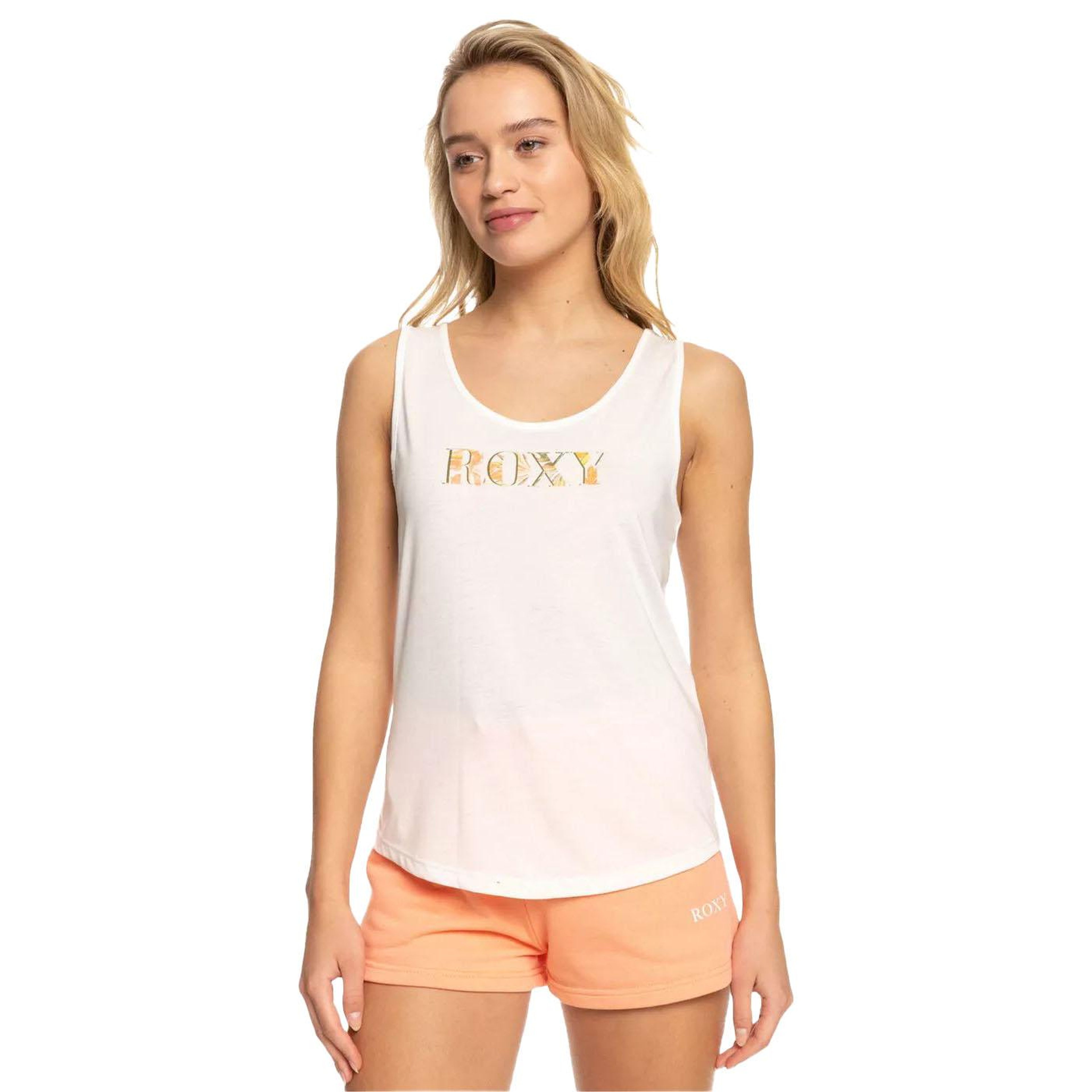 Roxy Losing My Mind Kadın Beyaz Tank Top