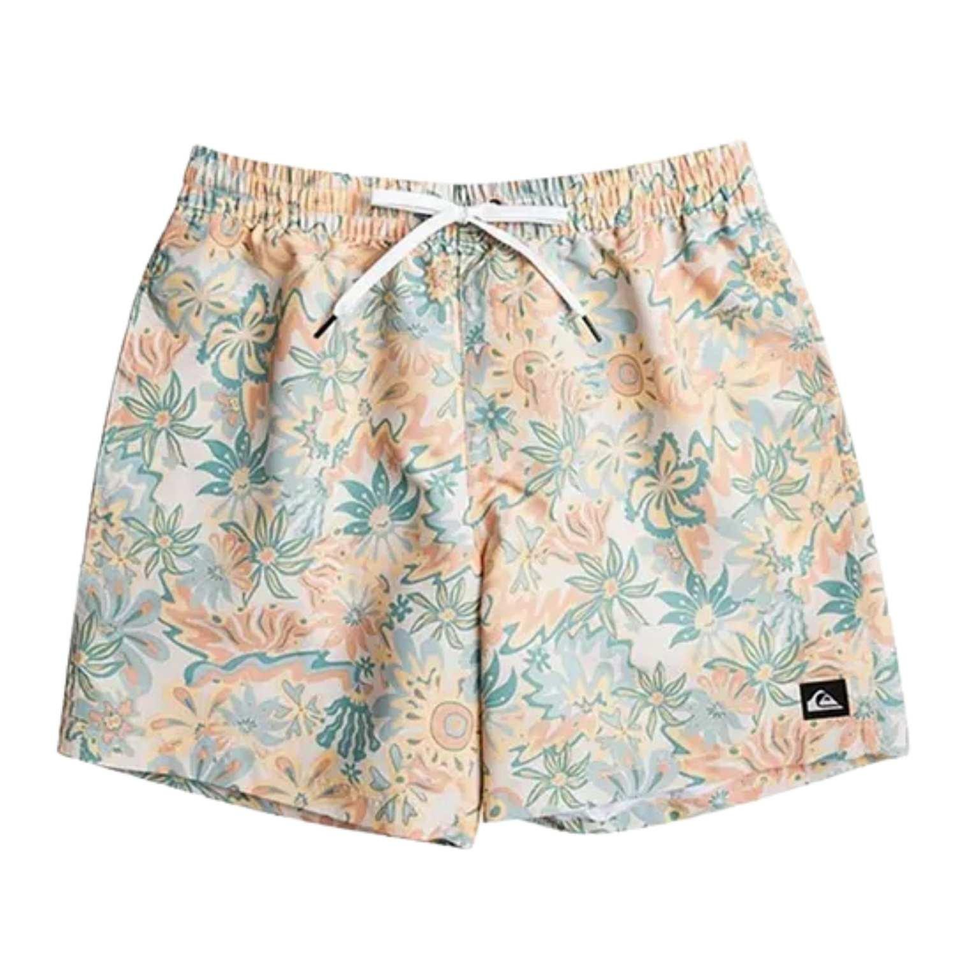 Quiksilver Re-mix Volley Erkek Bej Volley Short