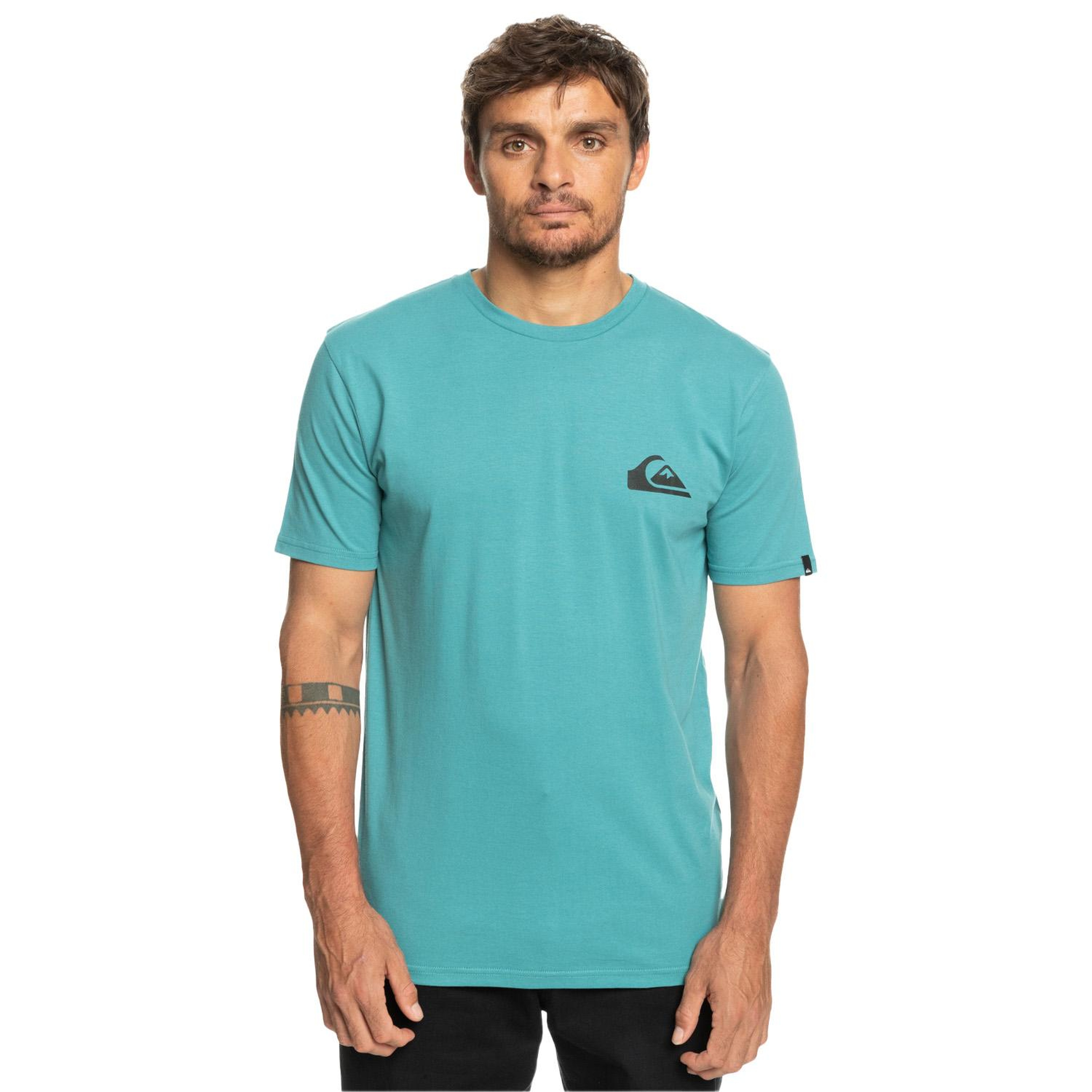 Quiksilver Mwminilogo Erkek Mavi Tişört
