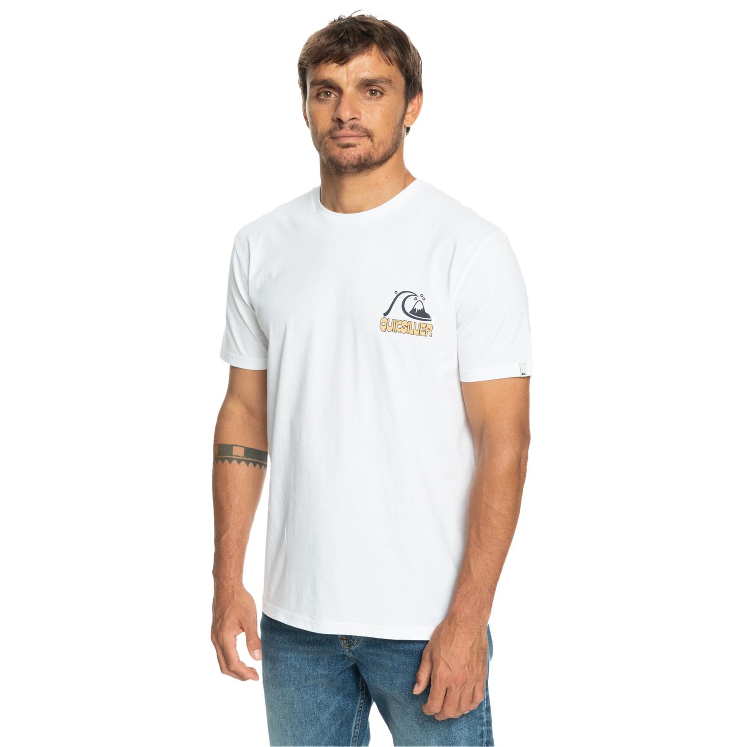 Quiksilver Riseshine Erkek Beyaz Tişört
