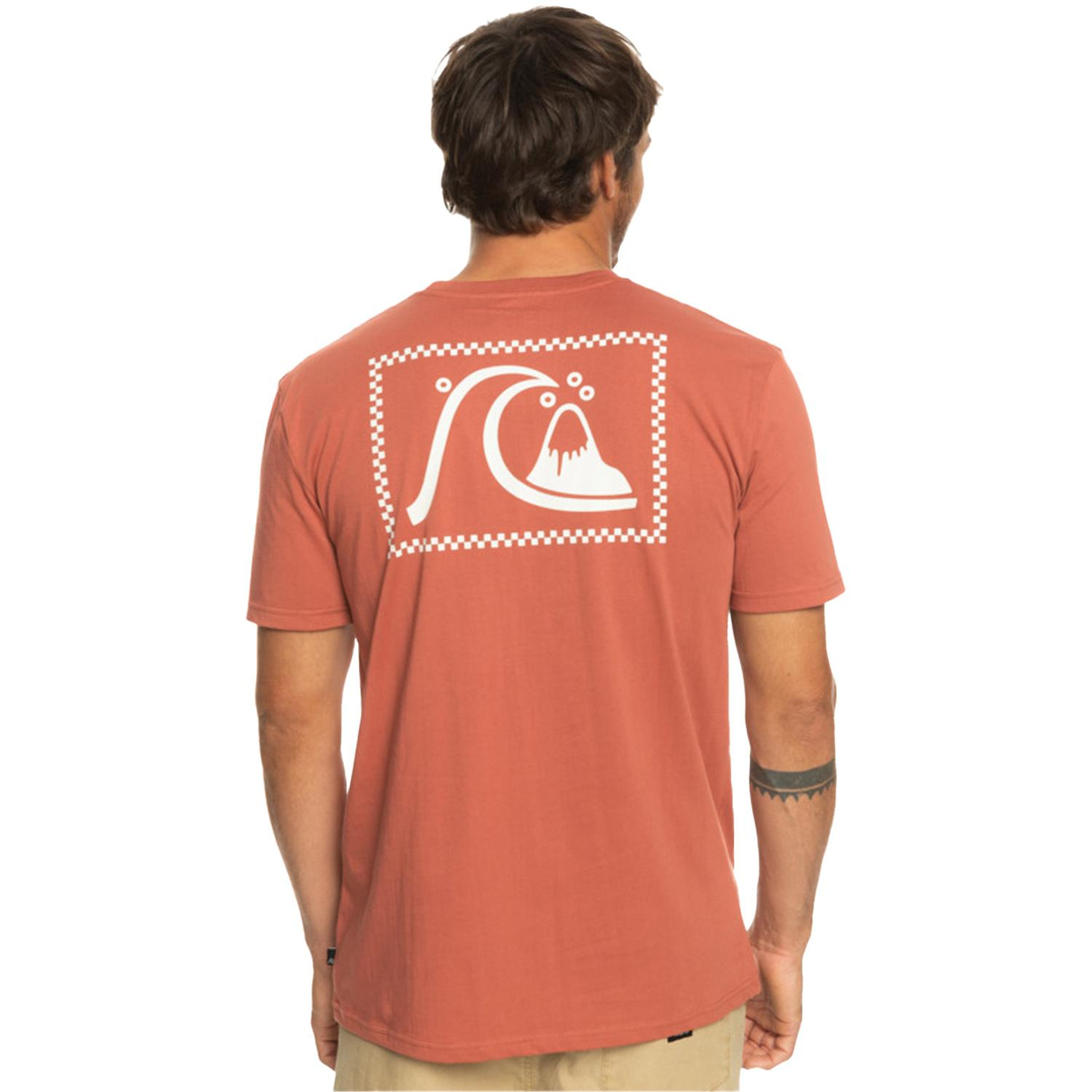 Quiksilver Theoriginaltee Erkek Kırmızı Tişört