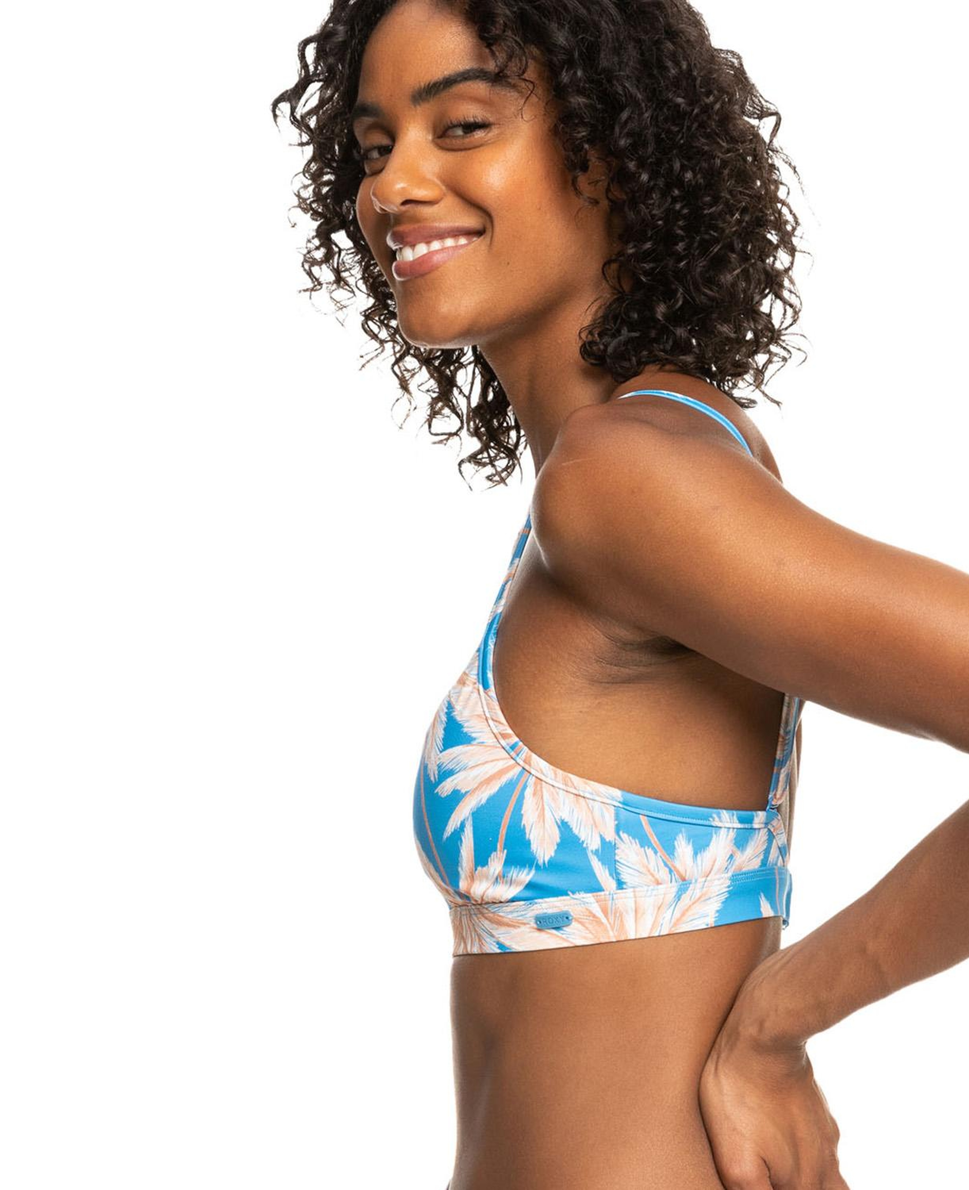 Roxy Pt Roxy Love The Cross Step Kadın Mavi Bikini Üst