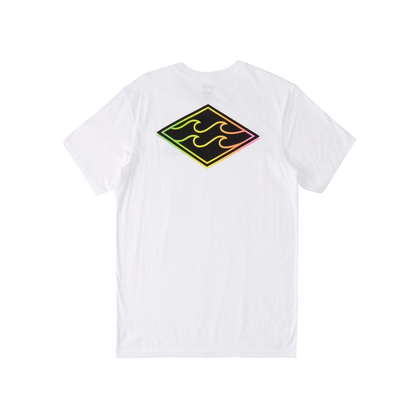 Billabong Crayon Wave Erkek Beyaz Tişört