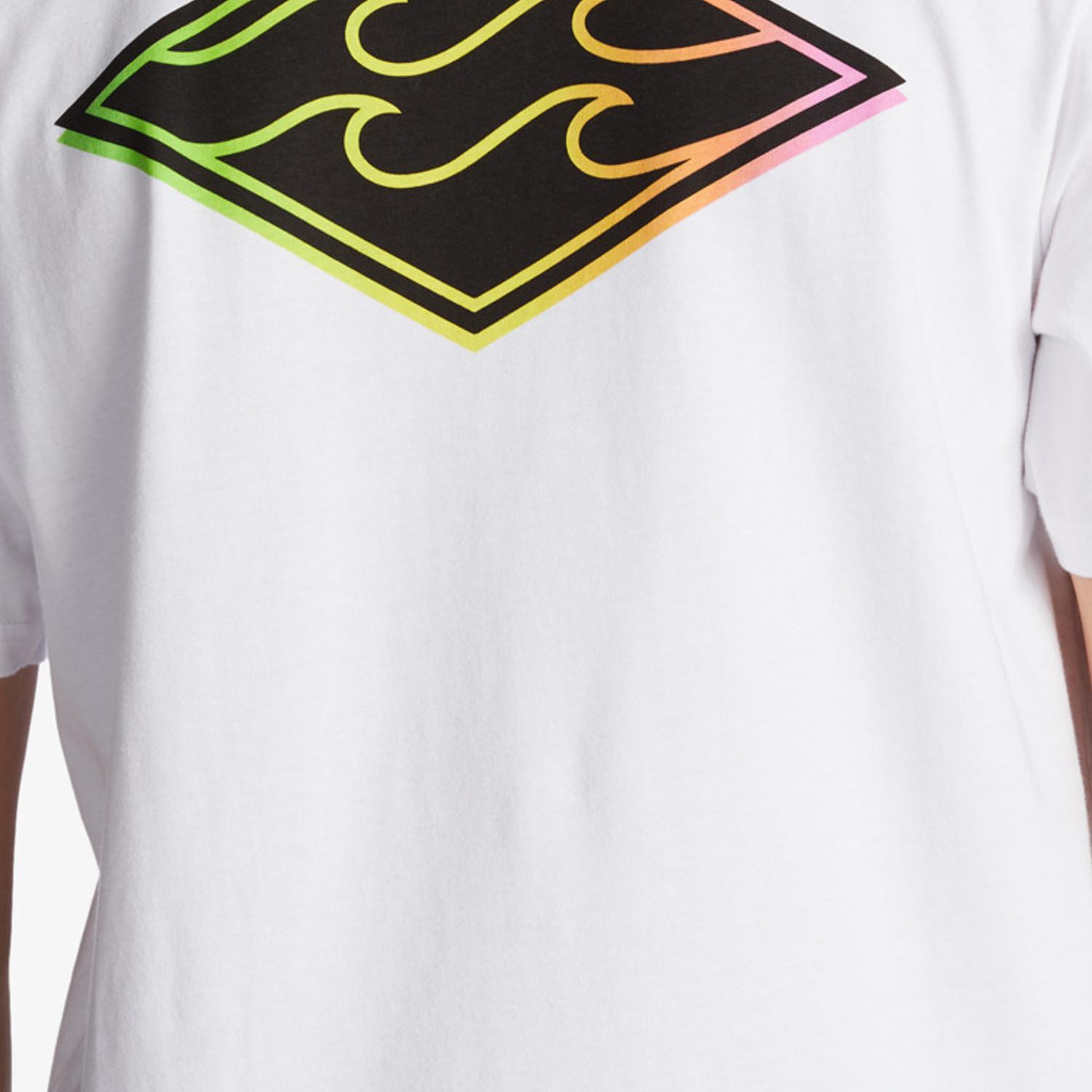 Billabong Crayon Wave Erkek Beyaz Tişört